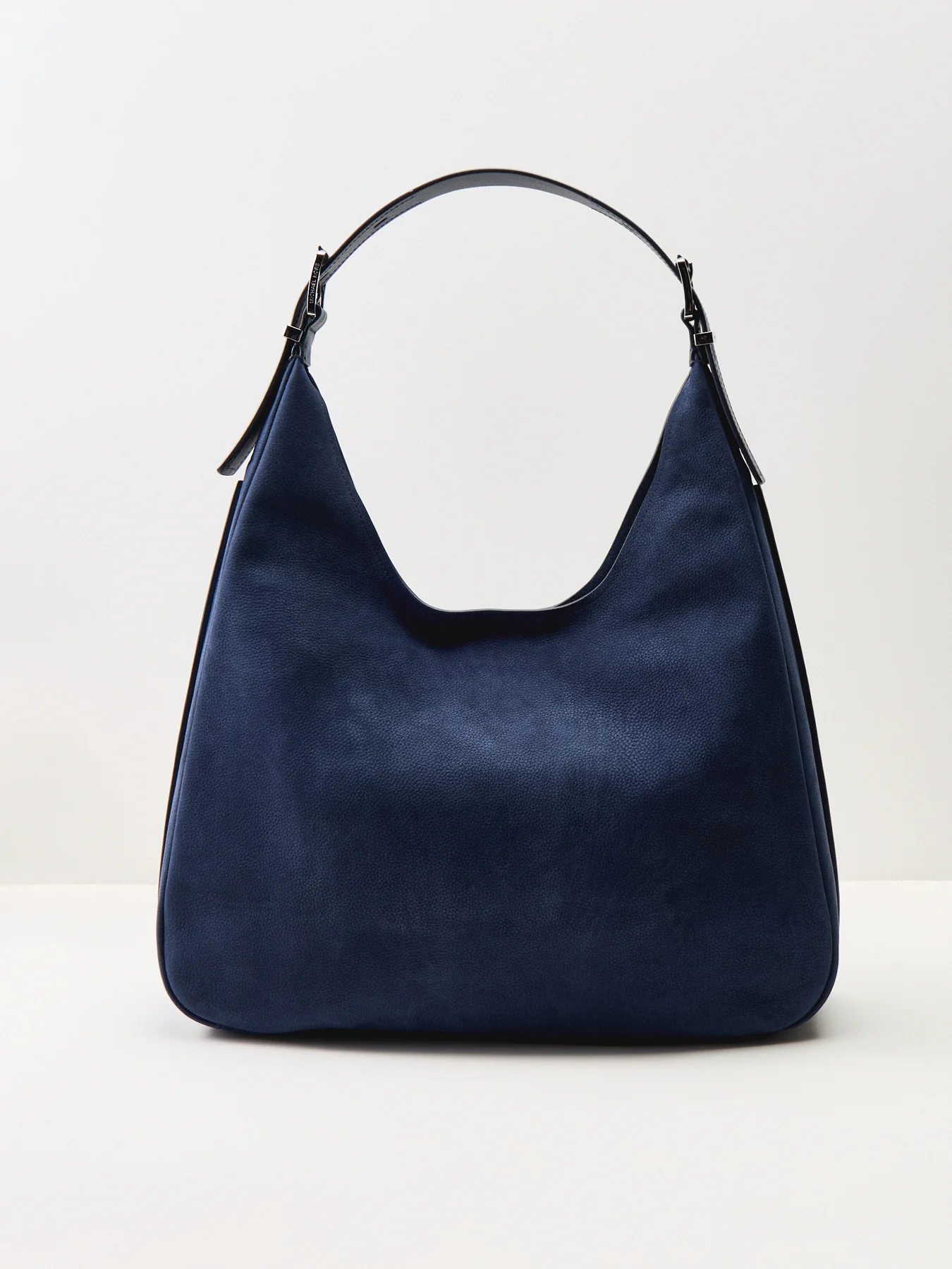 Nolita Suede Large Hobo Bag Blue - Image 3