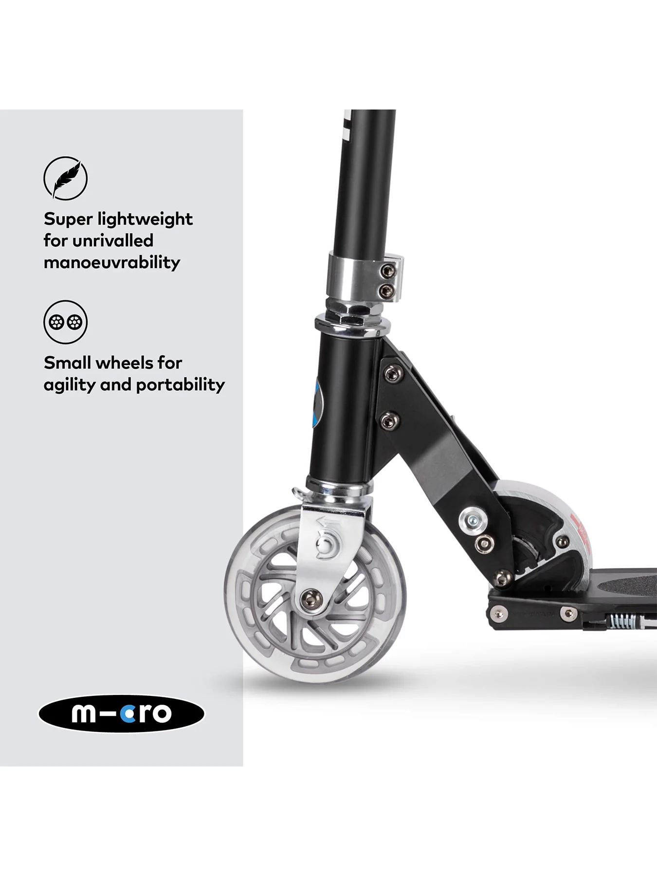 Sprite Stripe Classic Scooter Black - Image 12