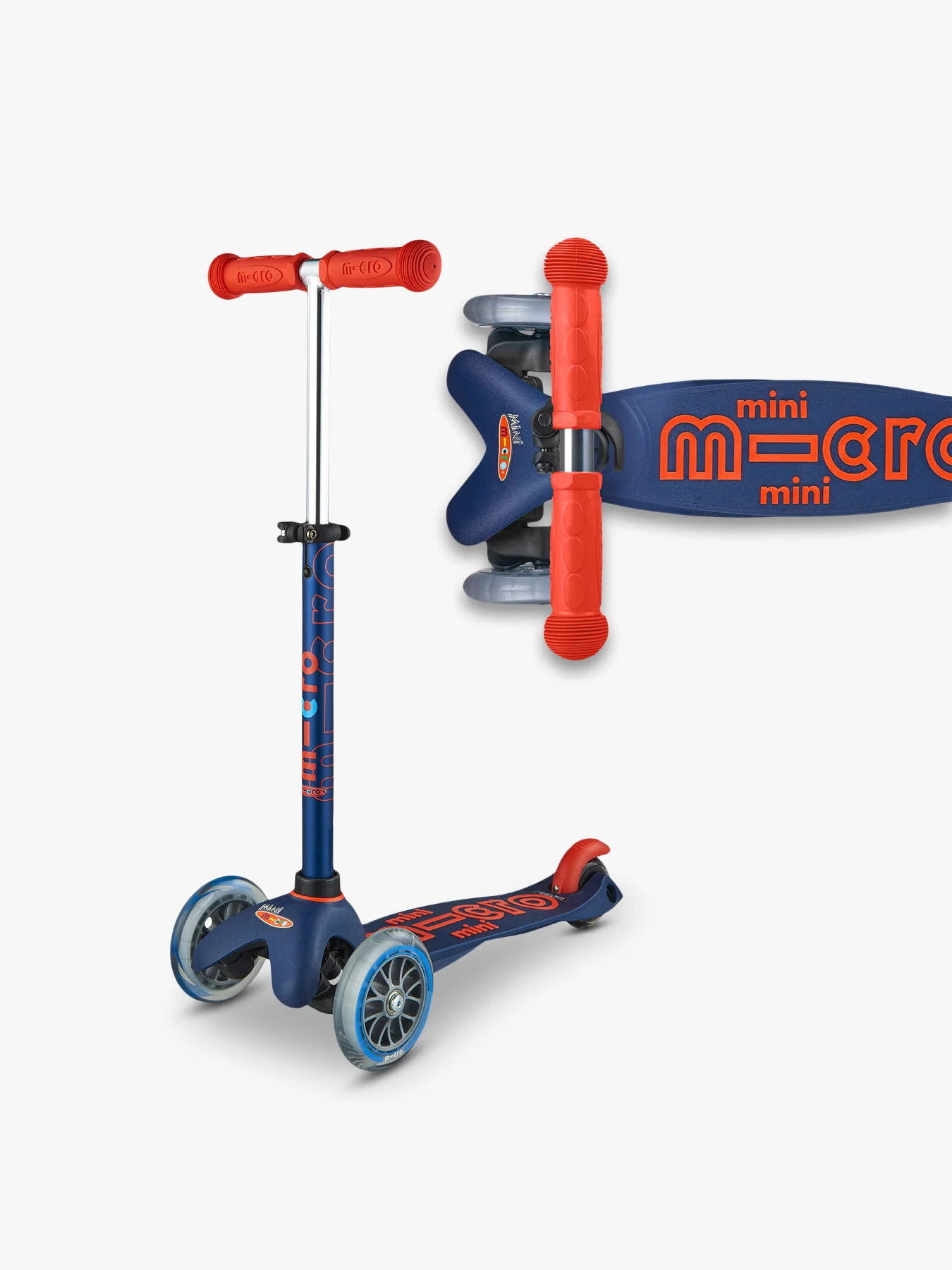 Mini Micro Deluxe Scooter Navy - Image 7