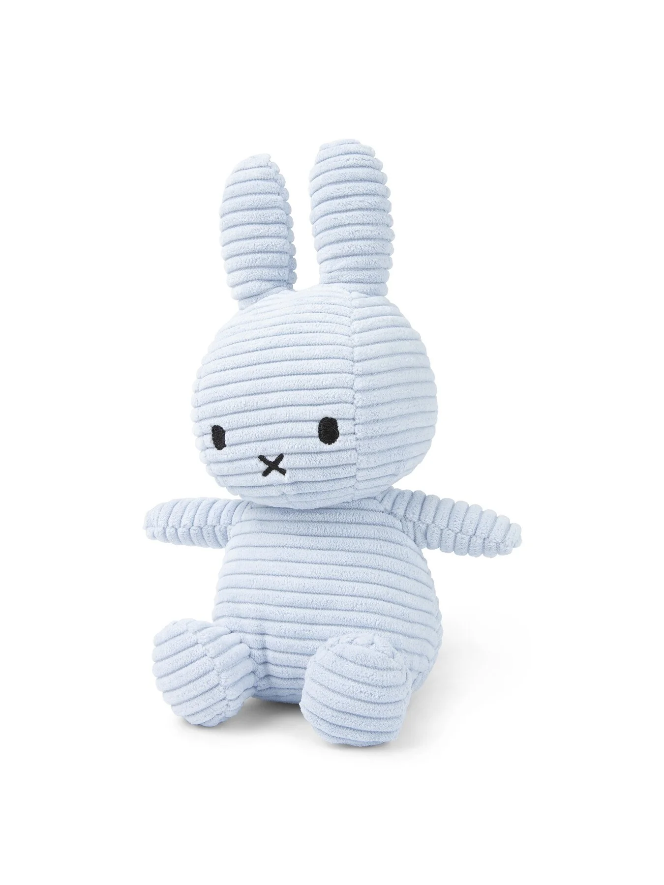 Miffy Corduroy Soft Toy Ice Blue - Image 2