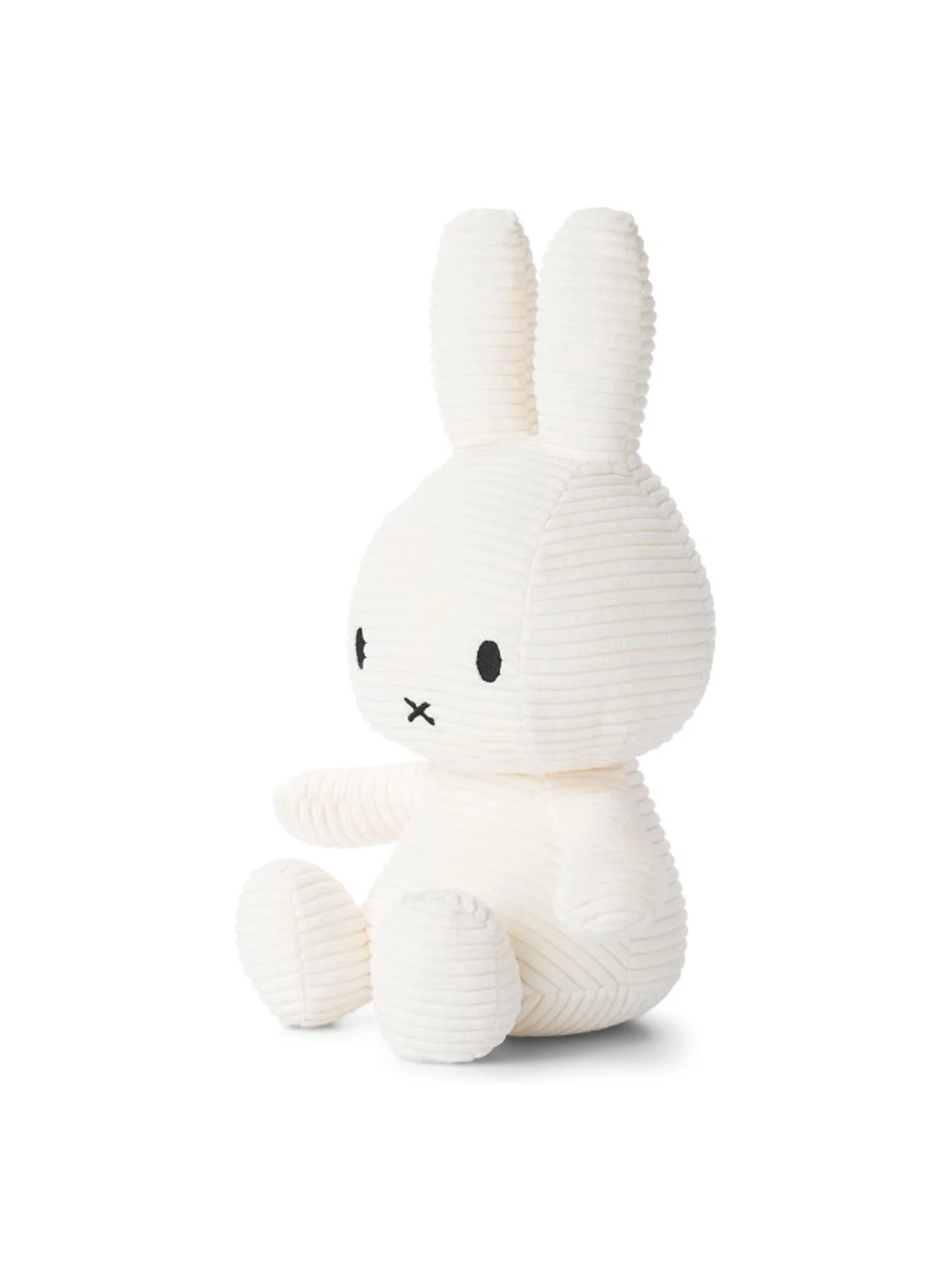 Miffy Corduroy Soft Toy Off White - Image 2