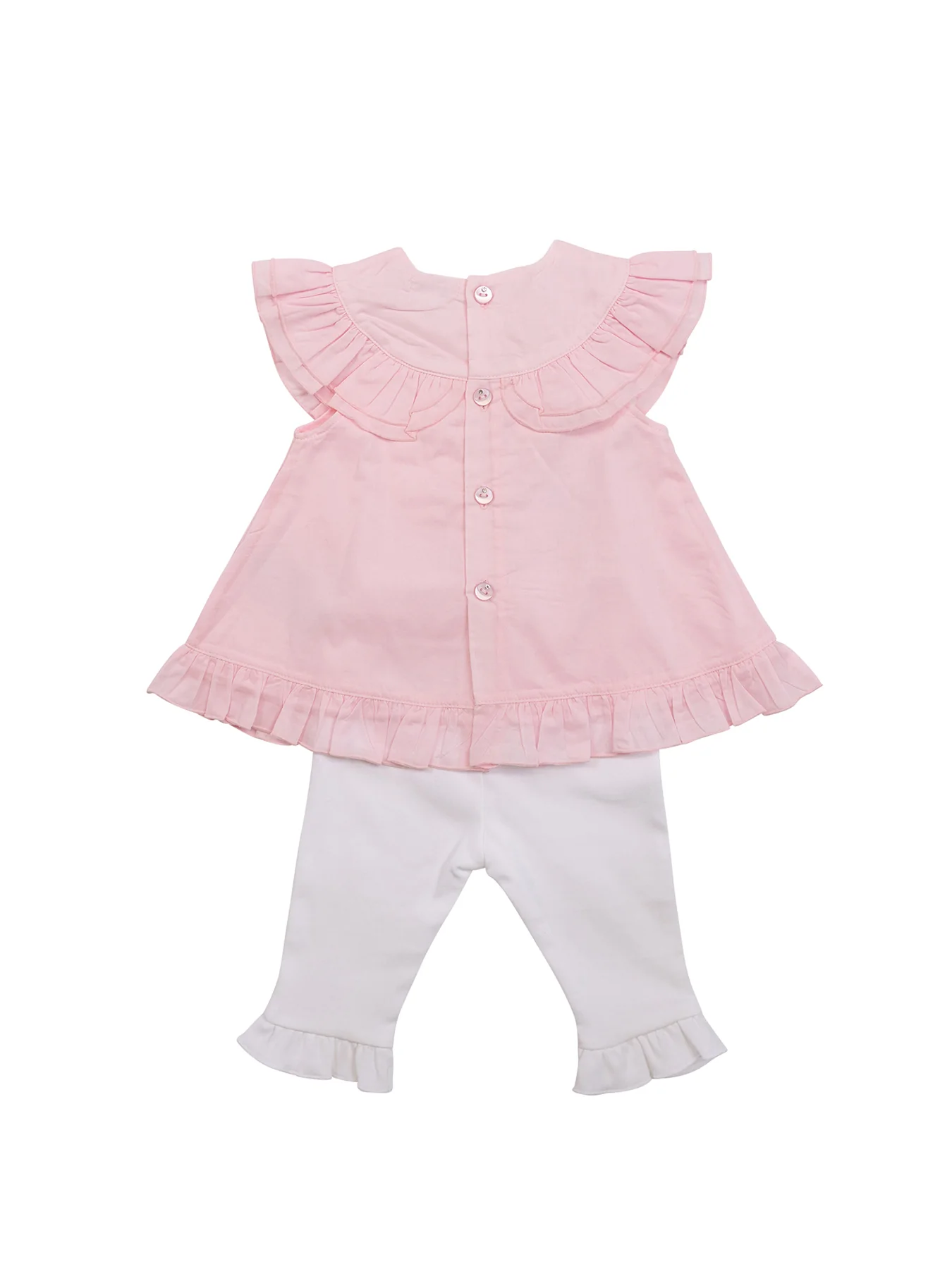 Baby Gem Stone Dress and Legging Set Pink - Image 4