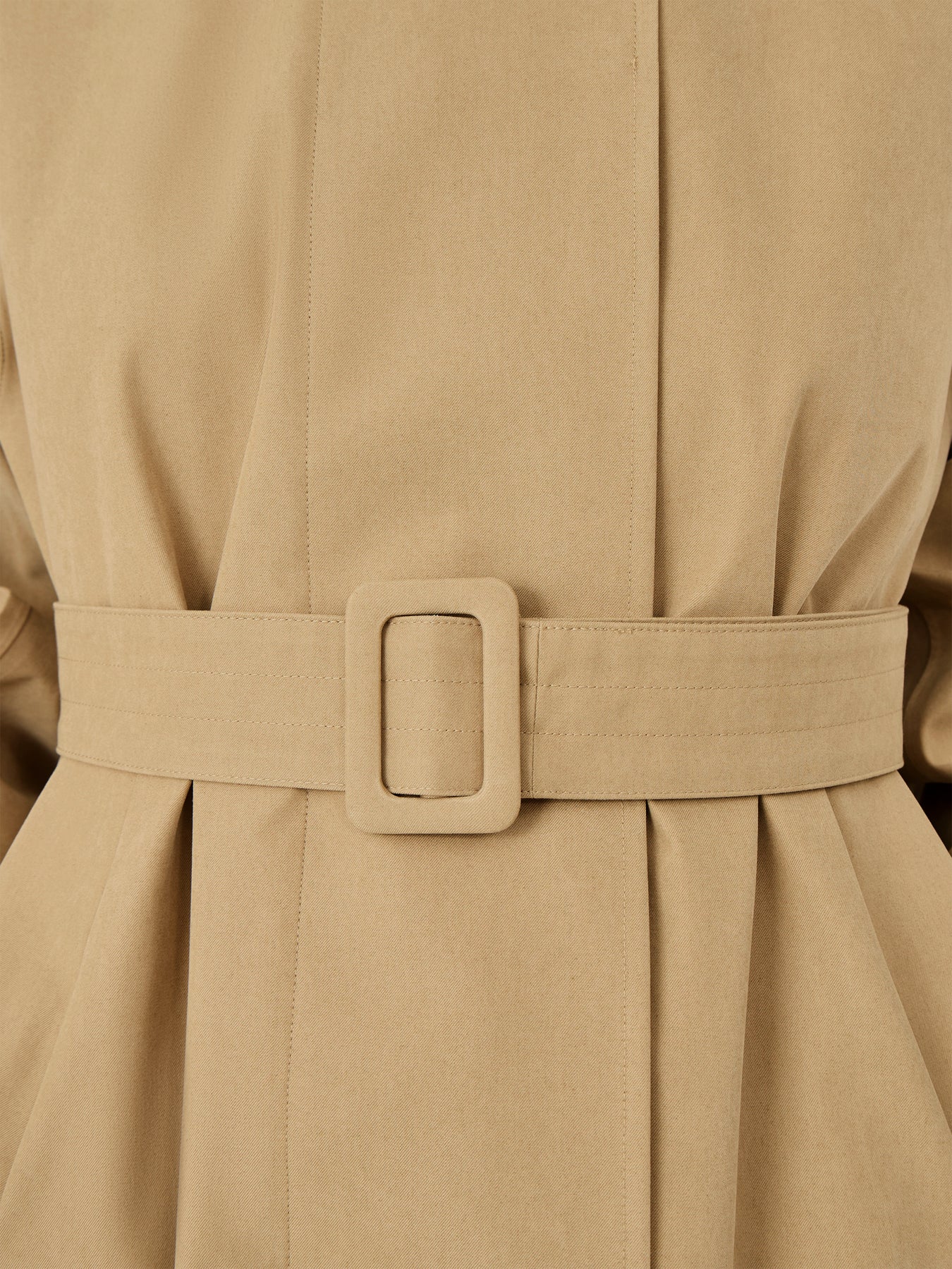 Alibi Classic Waterproof Trench Coat Sand - Image 3