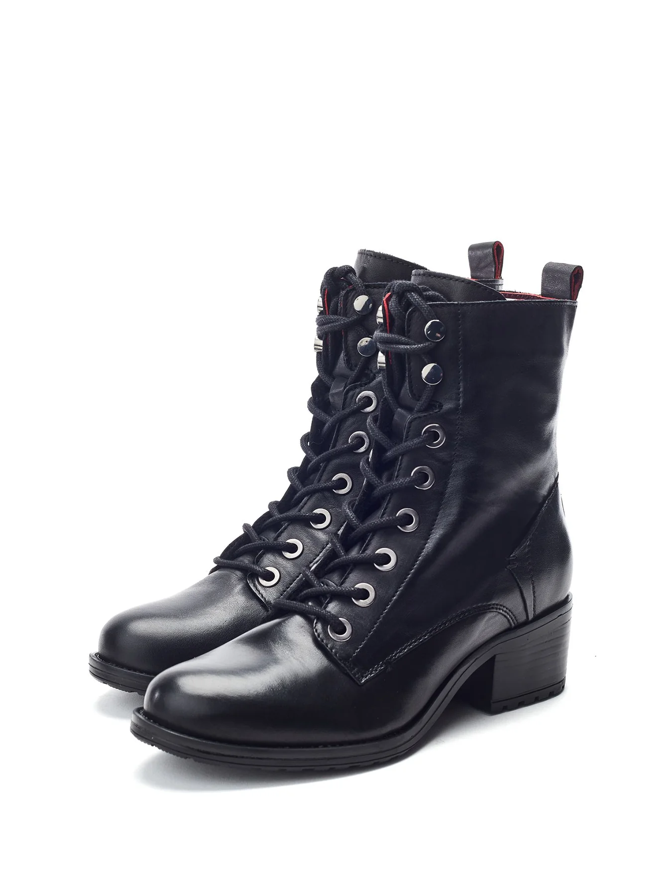Bezzy Leather Ankle Boots Black - Image 2