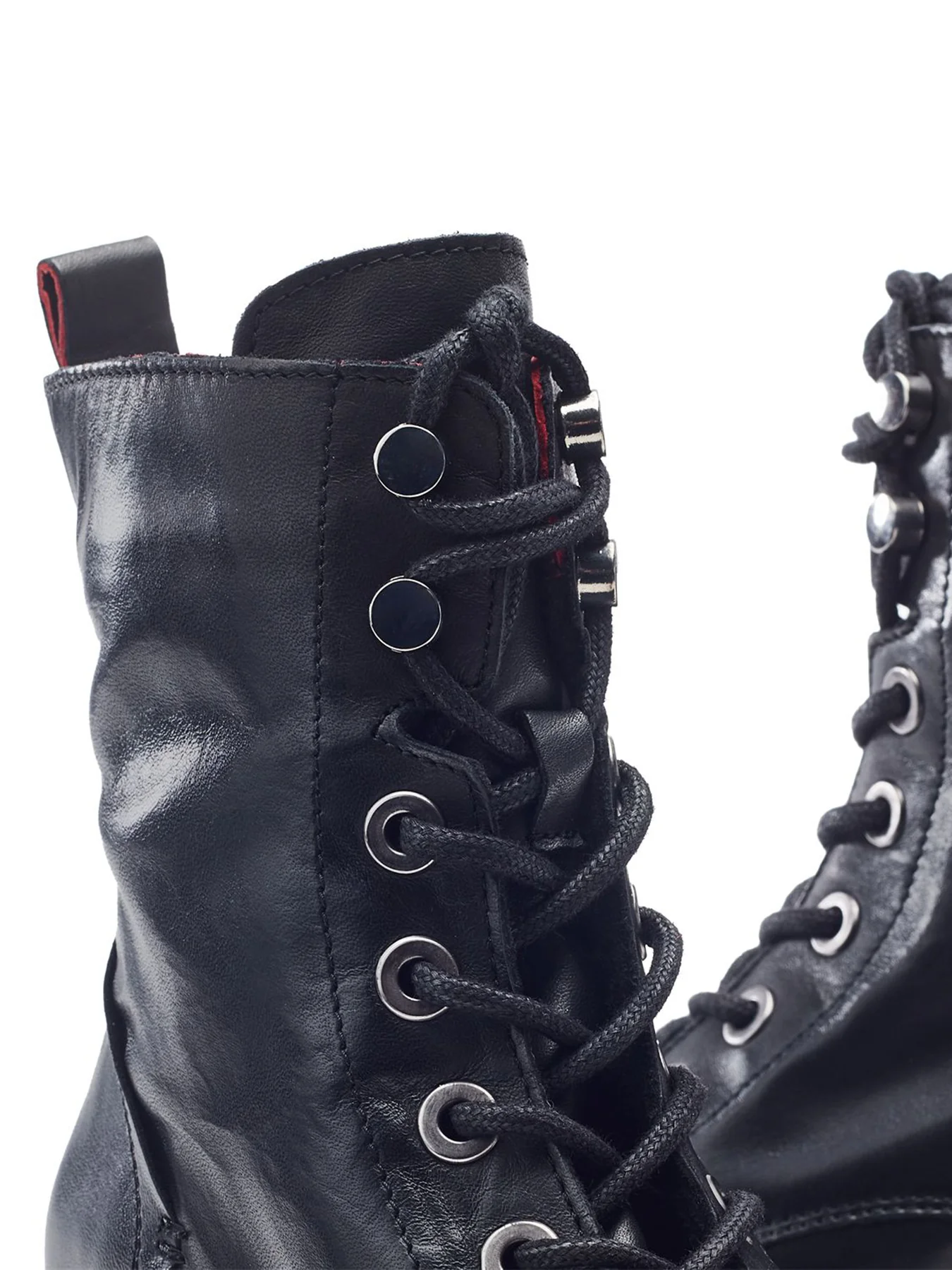 Bezzy W Faux-Fur Trim Boots Black - Image 3