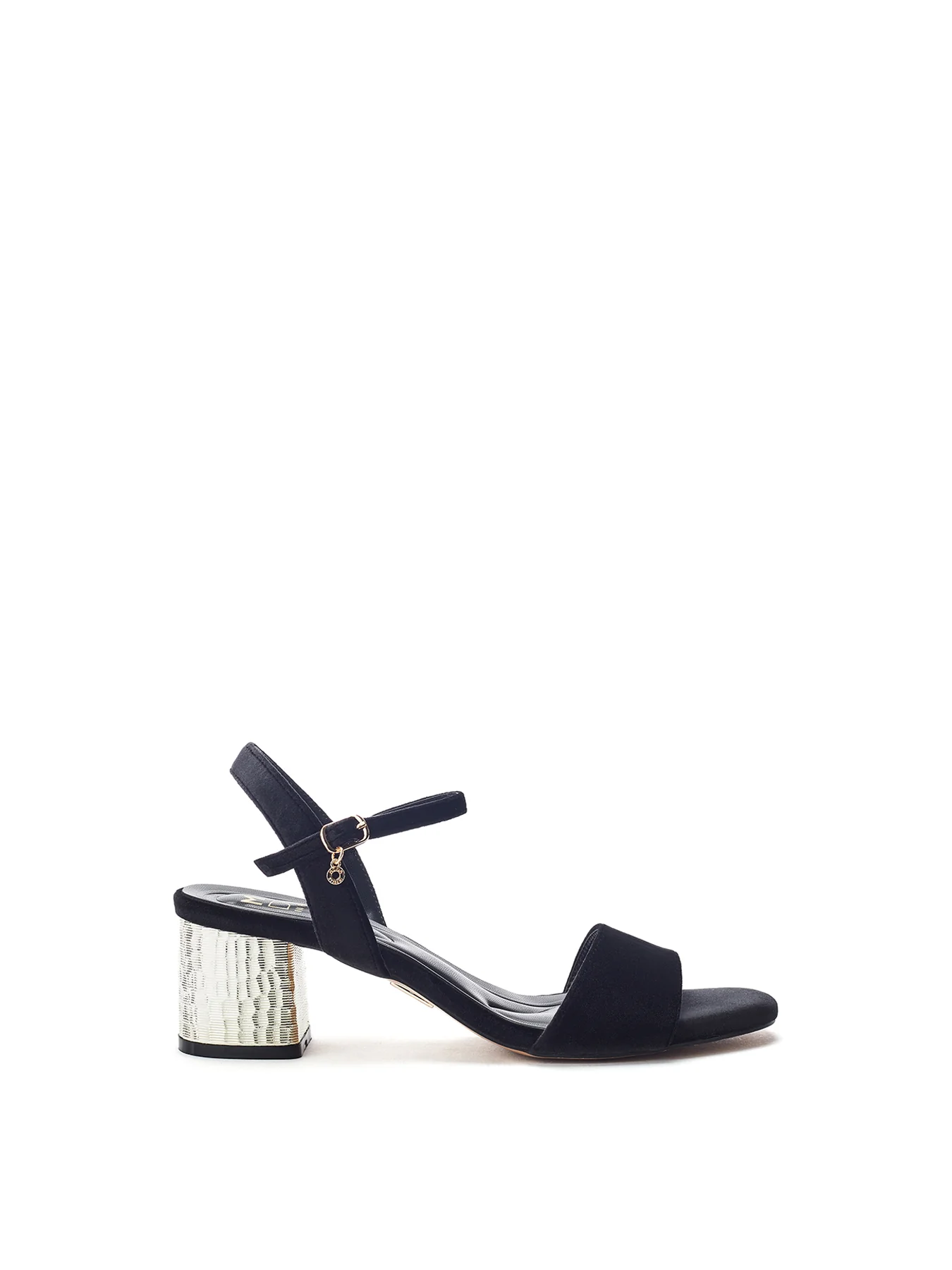 Nareena Block Heel Sandals Black