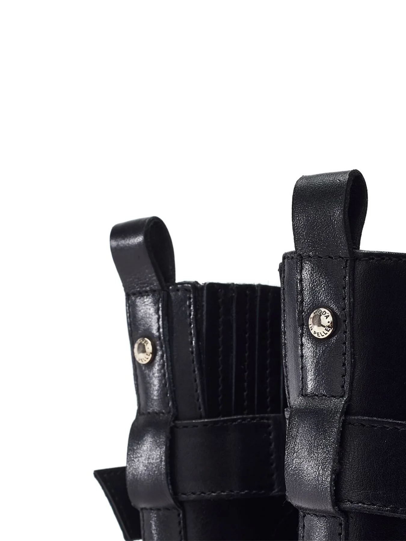 Omana Contemporary Ankle Boots Black - Image 3
