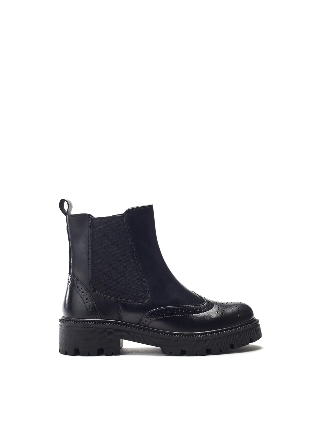 Orraya Leather Boots Black
