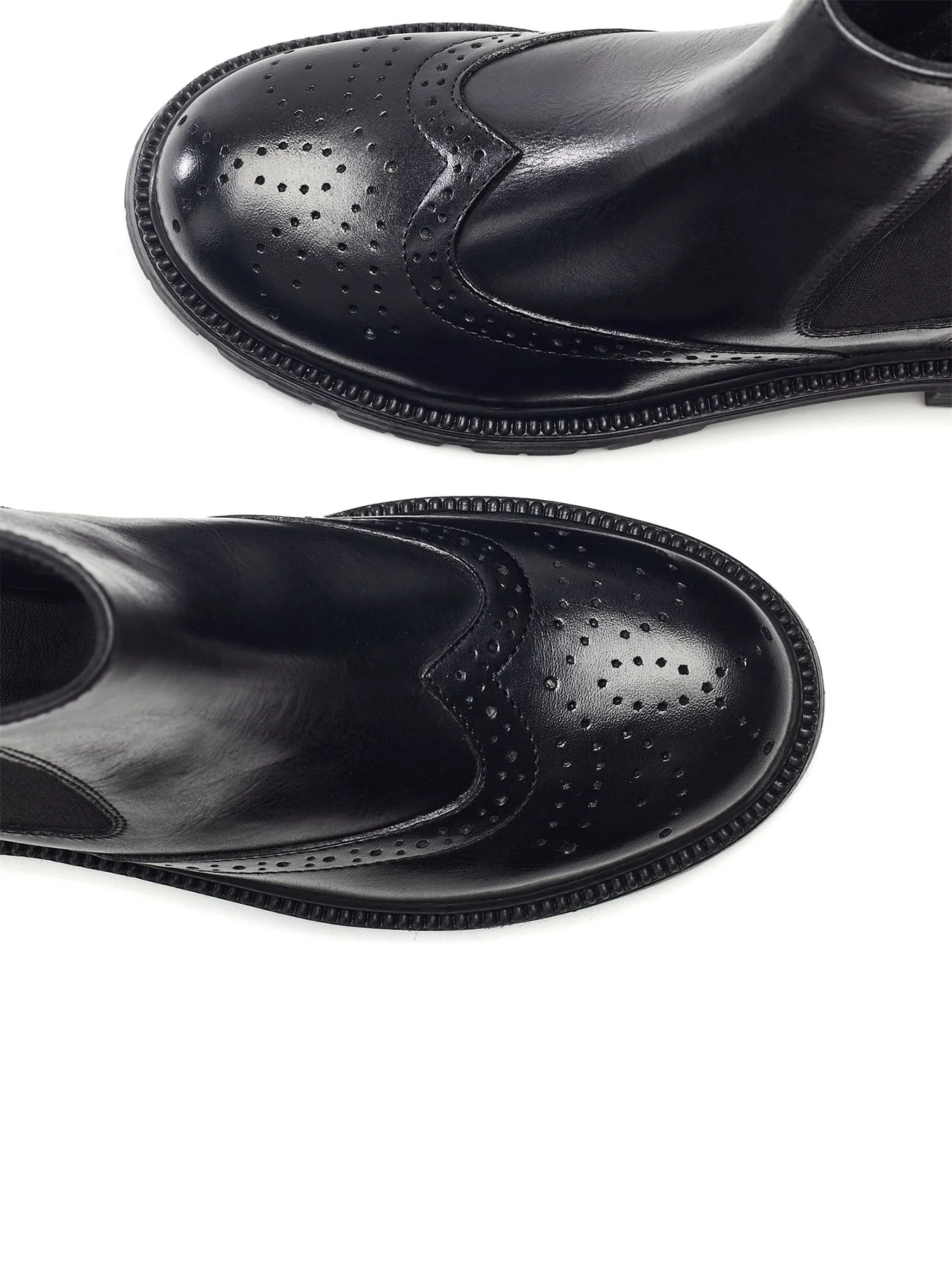 Orraya Leather Boots Black - Image 2