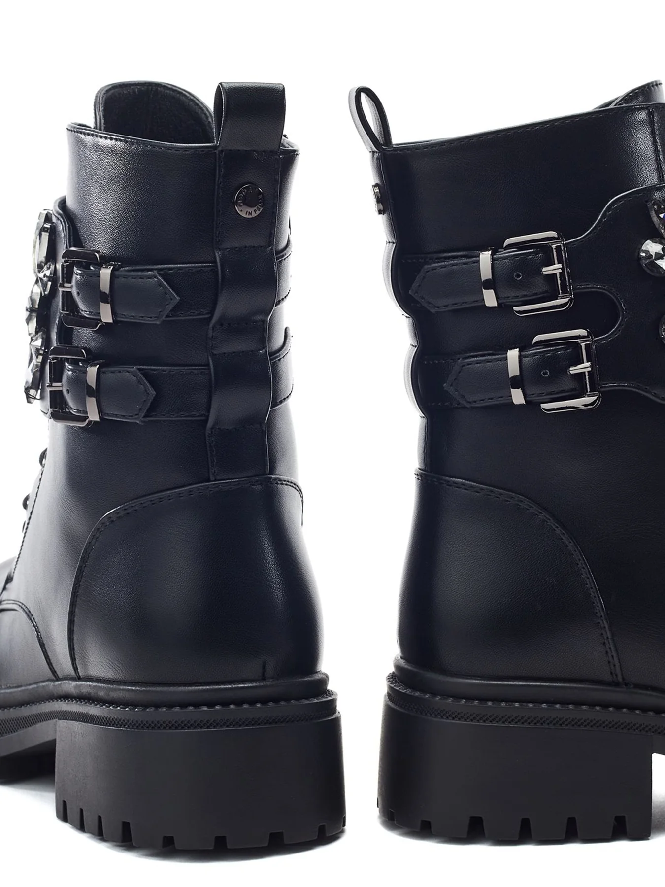 Oxaria Tall Structured Boots Black - Image 3