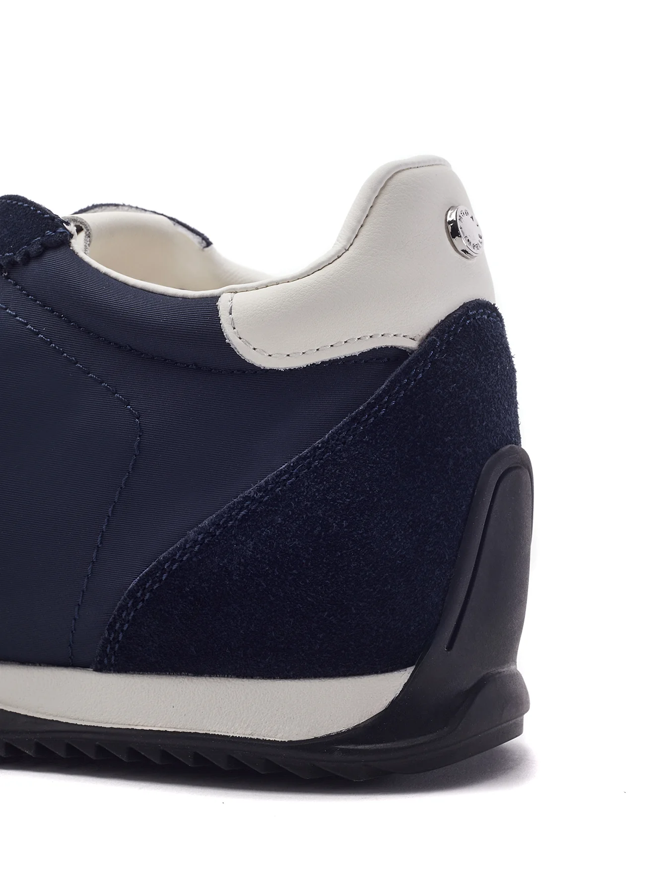 Akalia Lace-Up Trainers Navy - Image 3