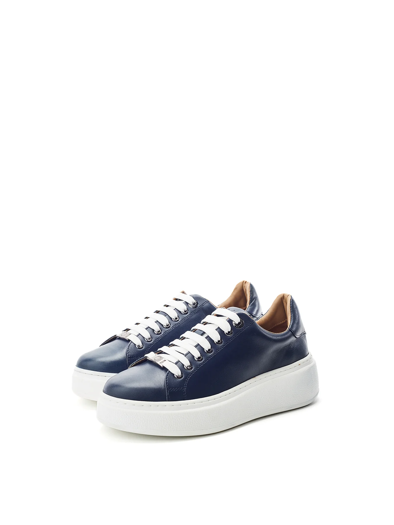 Cherrie Chunky Trainers Navy - Image 3