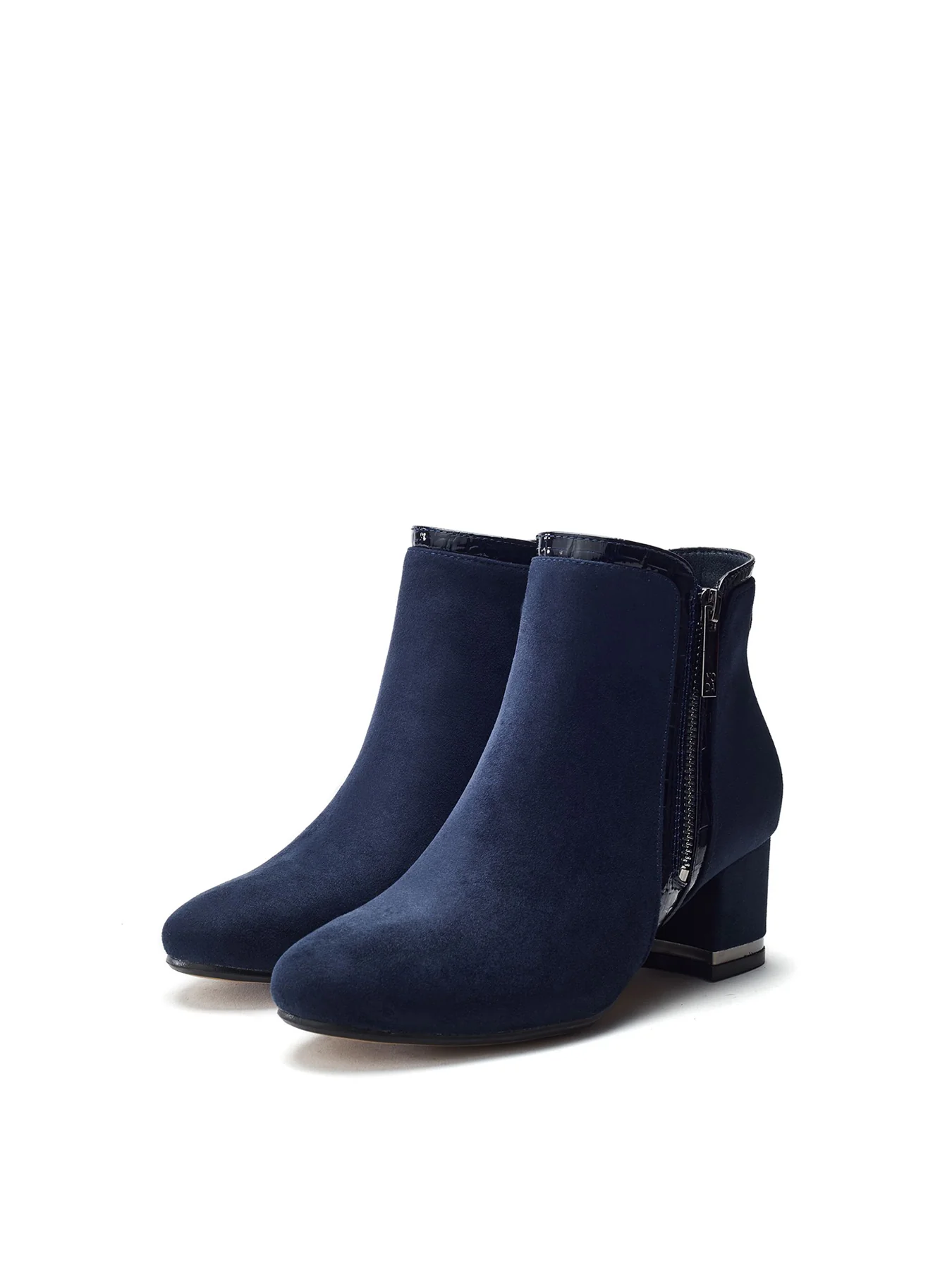 Pajor Leather Boots Blue - Image 4