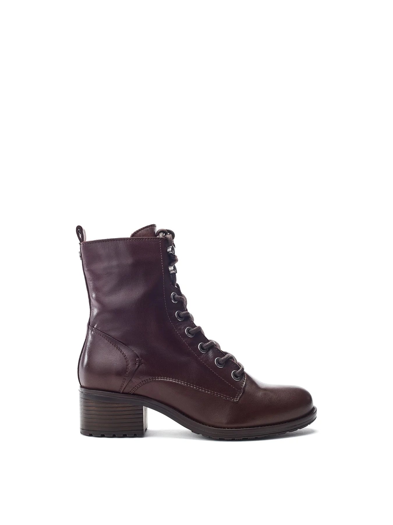 Bezzy Leather Ankle Boots Brown