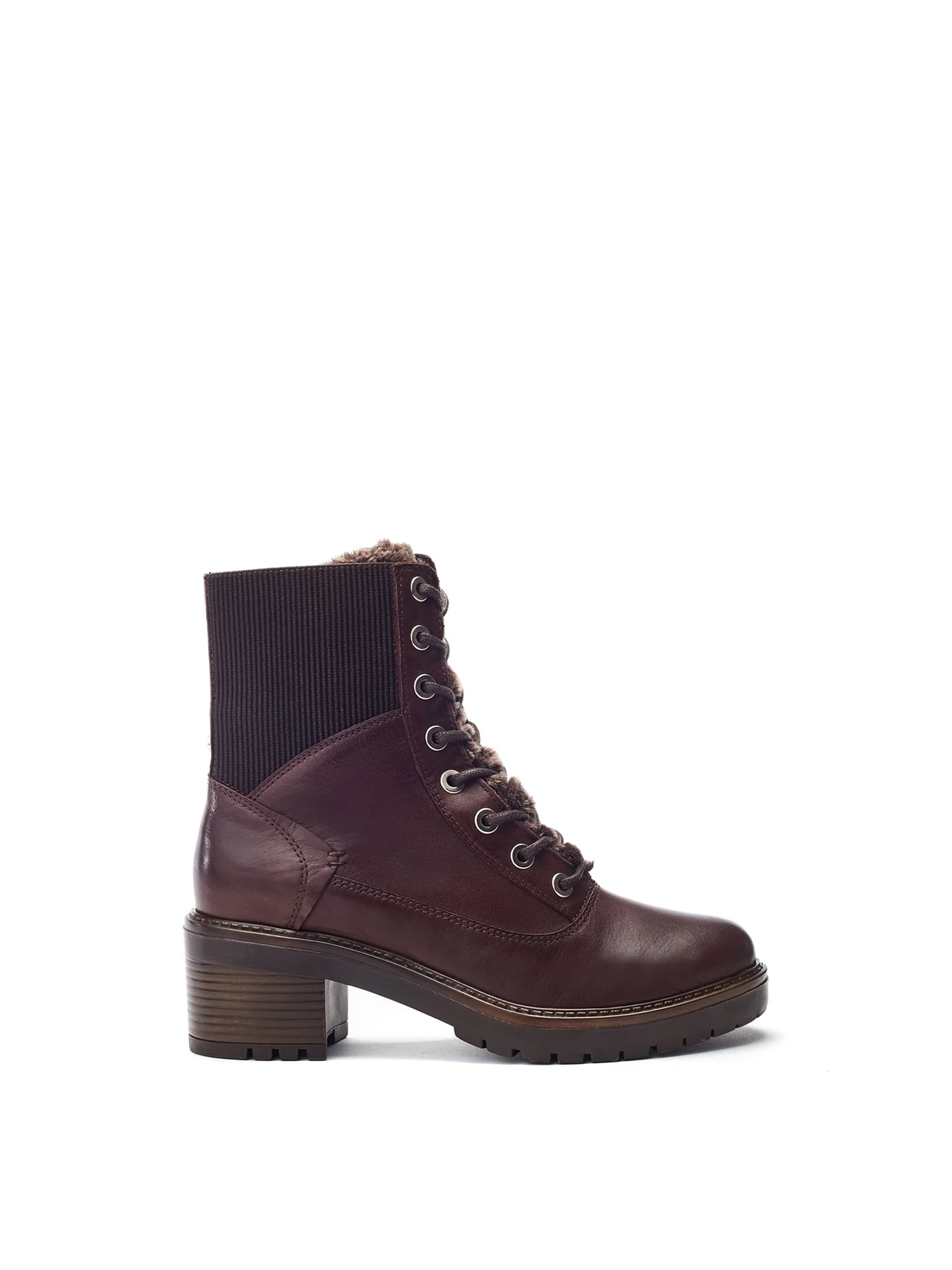 Omura Soft-Structured Boots Brown
