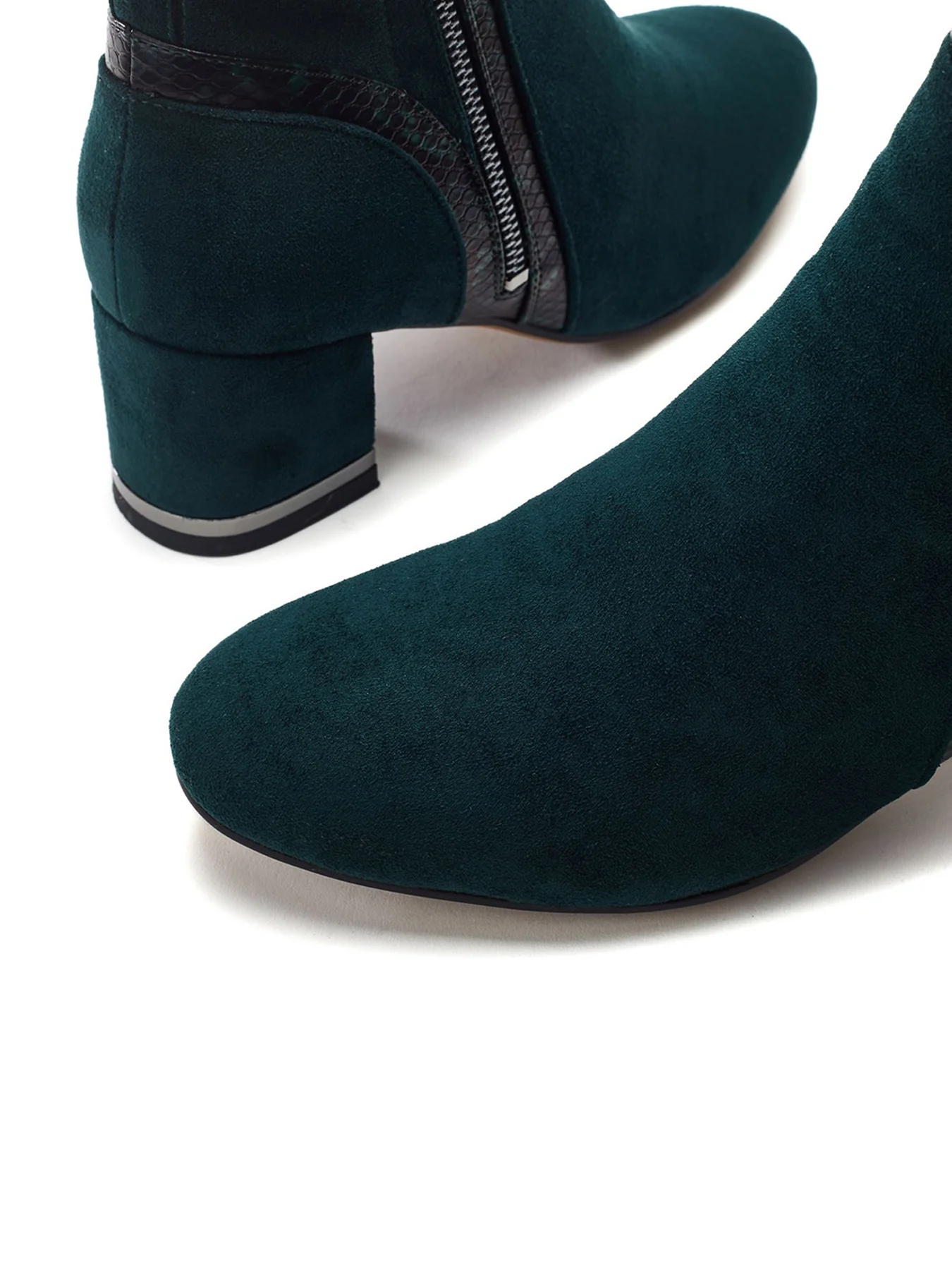 Pesar Leather Boots Green - Image 2