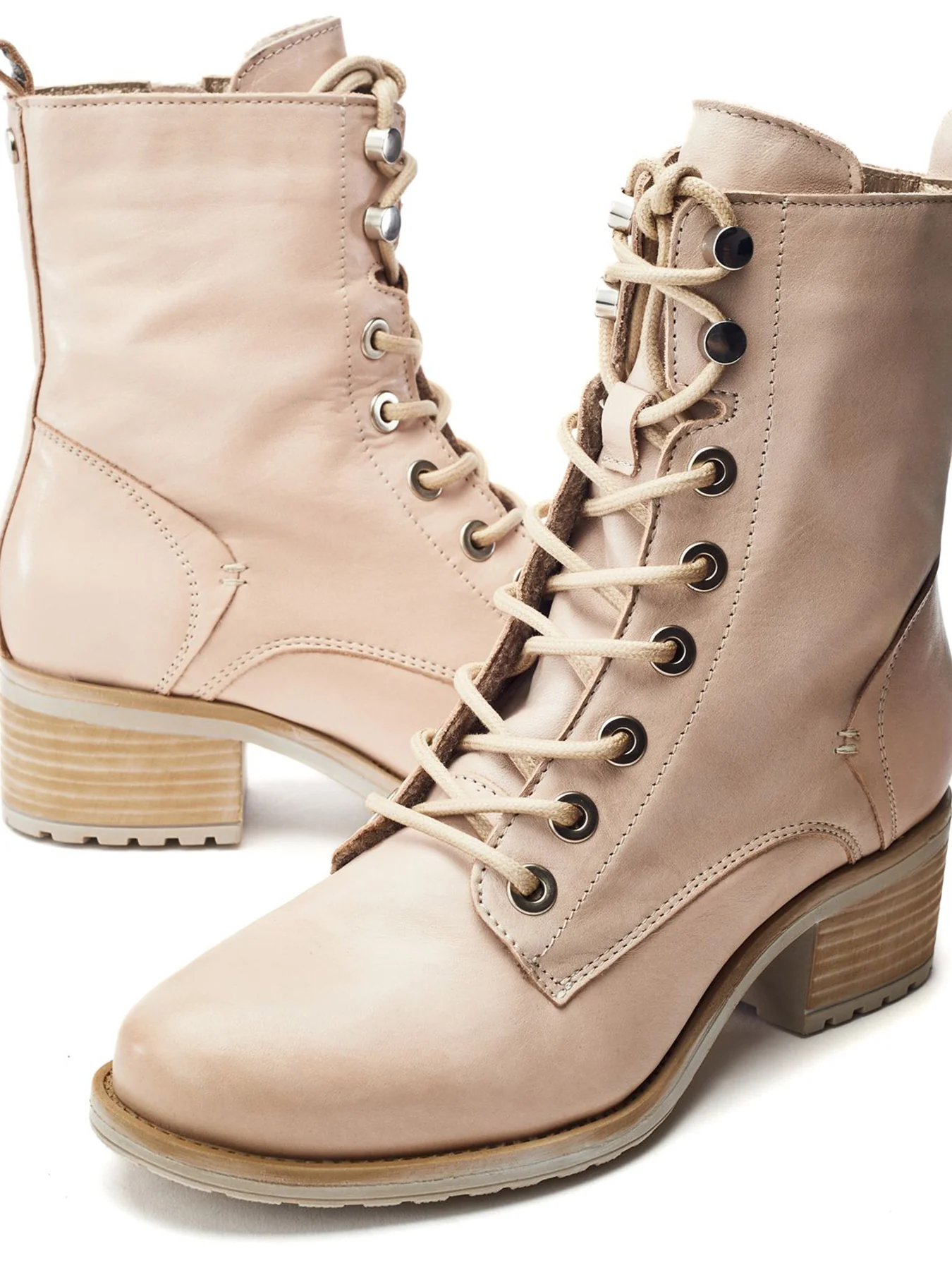 Bezzy W Faux-Fur Trim Boots Neutral - Image 4