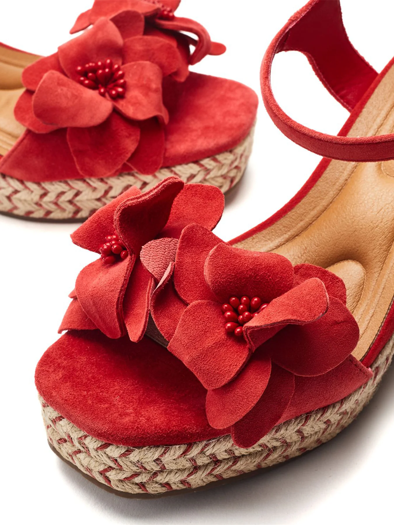 Mistee Suede Heeled Sandals - Image 3