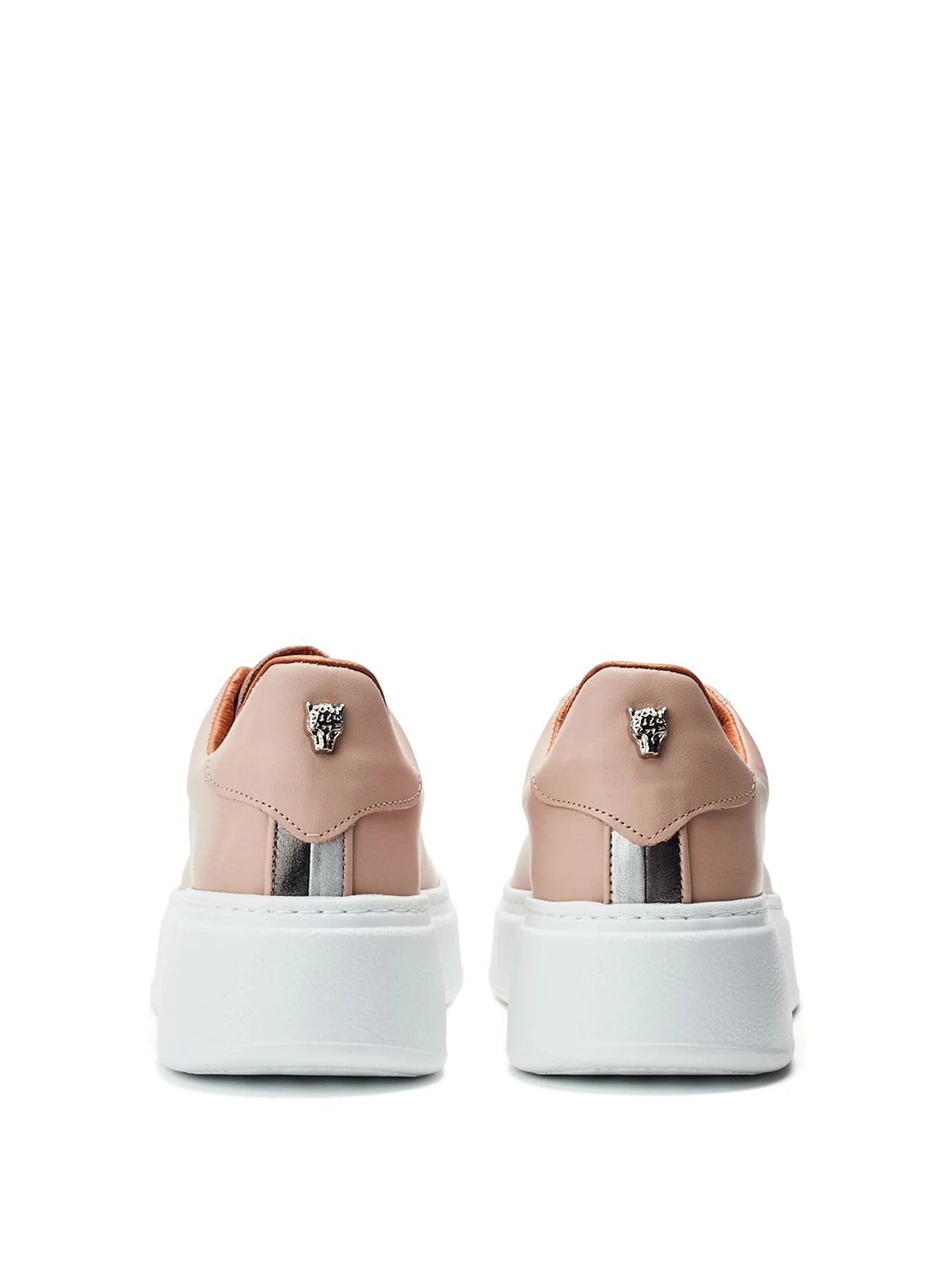 Cherri Chunky Leather Trainers Tan - Image 3