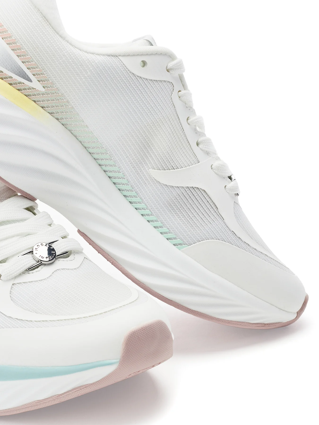 Damara Lace Up Trainers White - Image 4