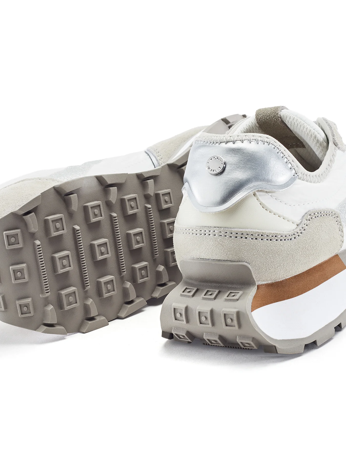 Dorea Lace-Up Trainers White - Image 3