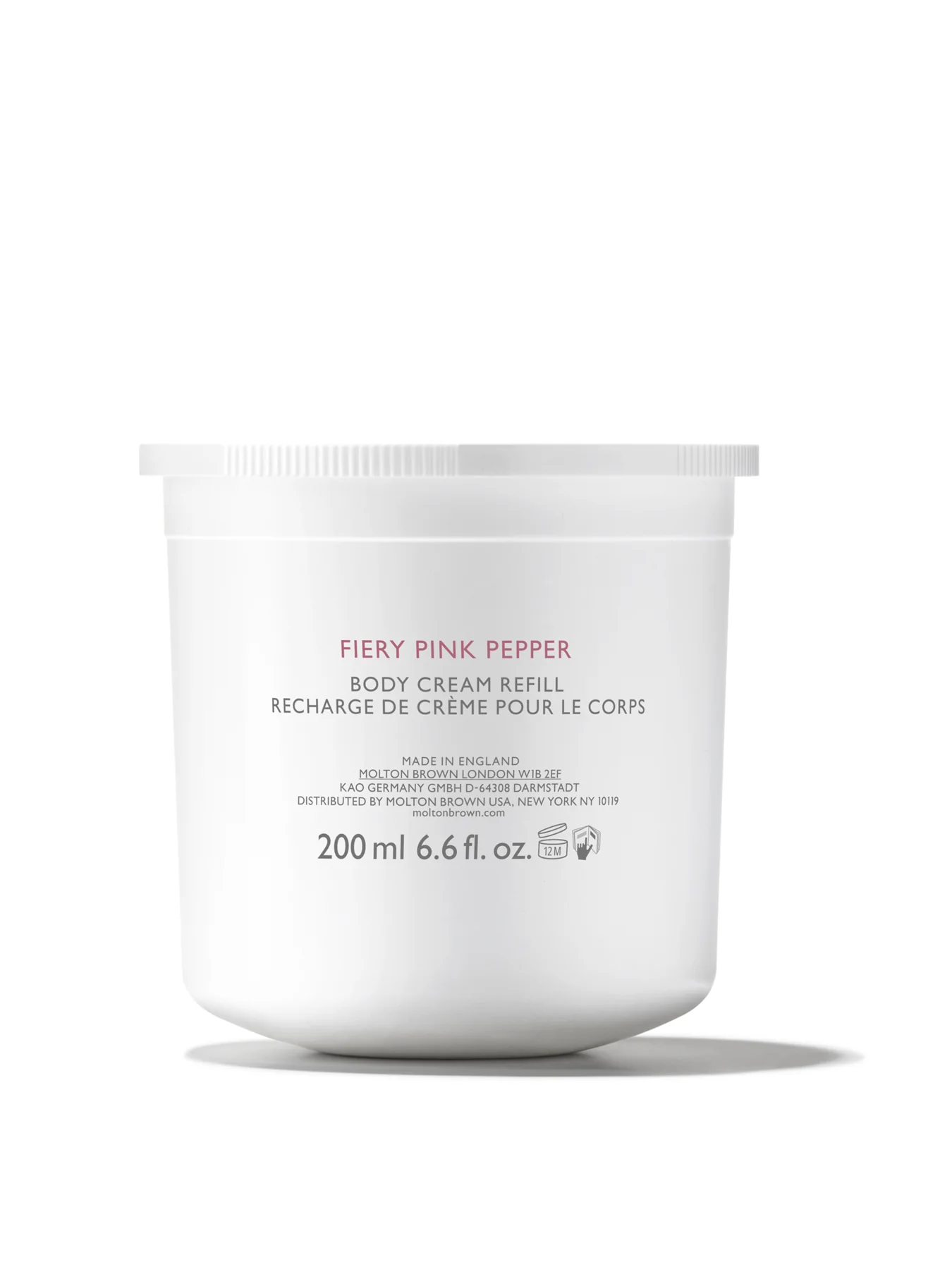 Fiery Pink Pepper Body Cream Refill 200ml - Image 3