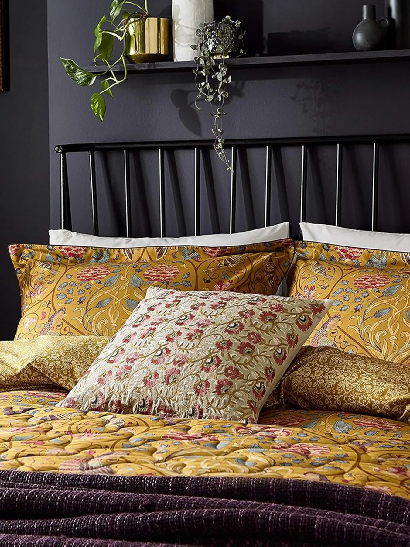 Seasons By May Duvet Cover Set Golden Yellow - Image 5