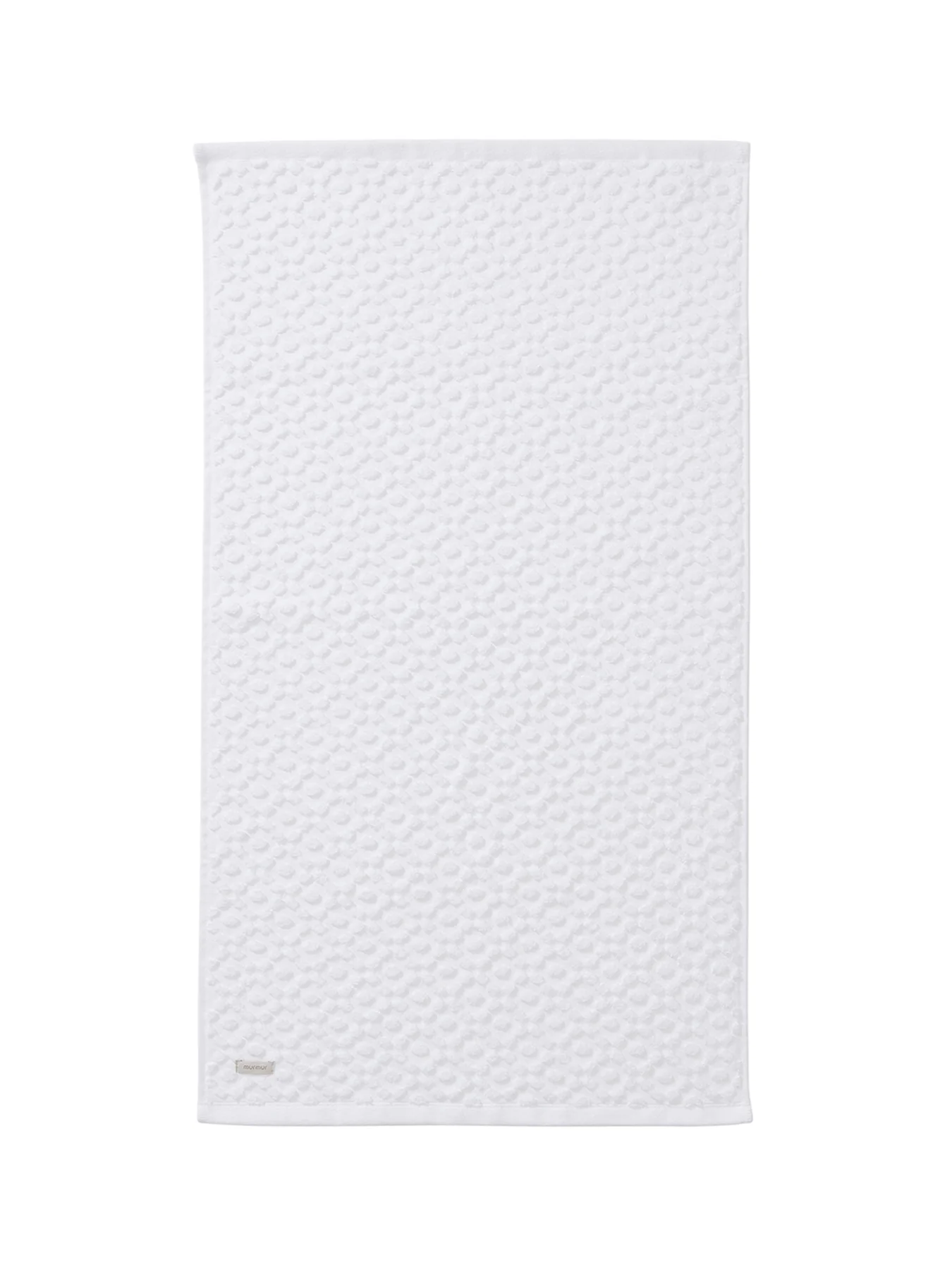 White Fae Sculpted Bath Sheet
