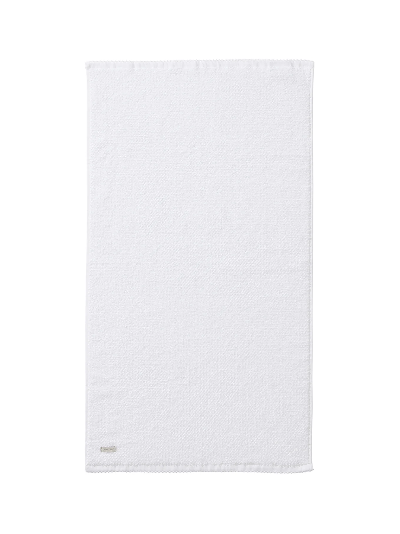 White Lune Sculpted Hand Towel