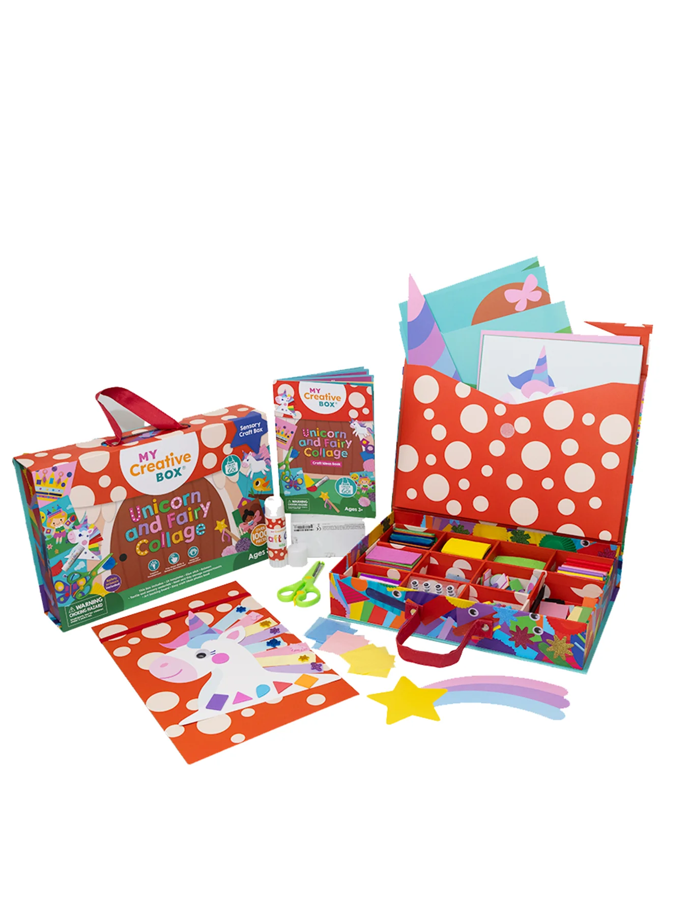 Collage Sensory Craft Box Unicorn and Fairy - Image 2
