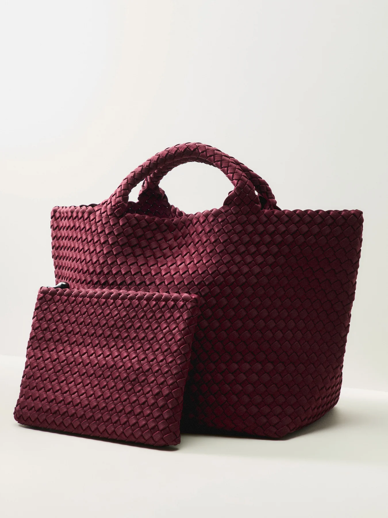 St Barths Medium Tote Bordeaux - Image 5
