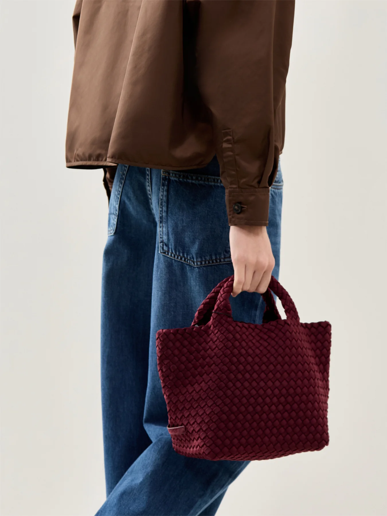 St Barths Small Tote Bordeaux - Image 2