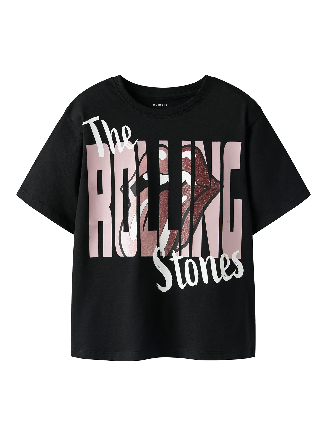 Kids’ Rollings Short Sleeve Top Black