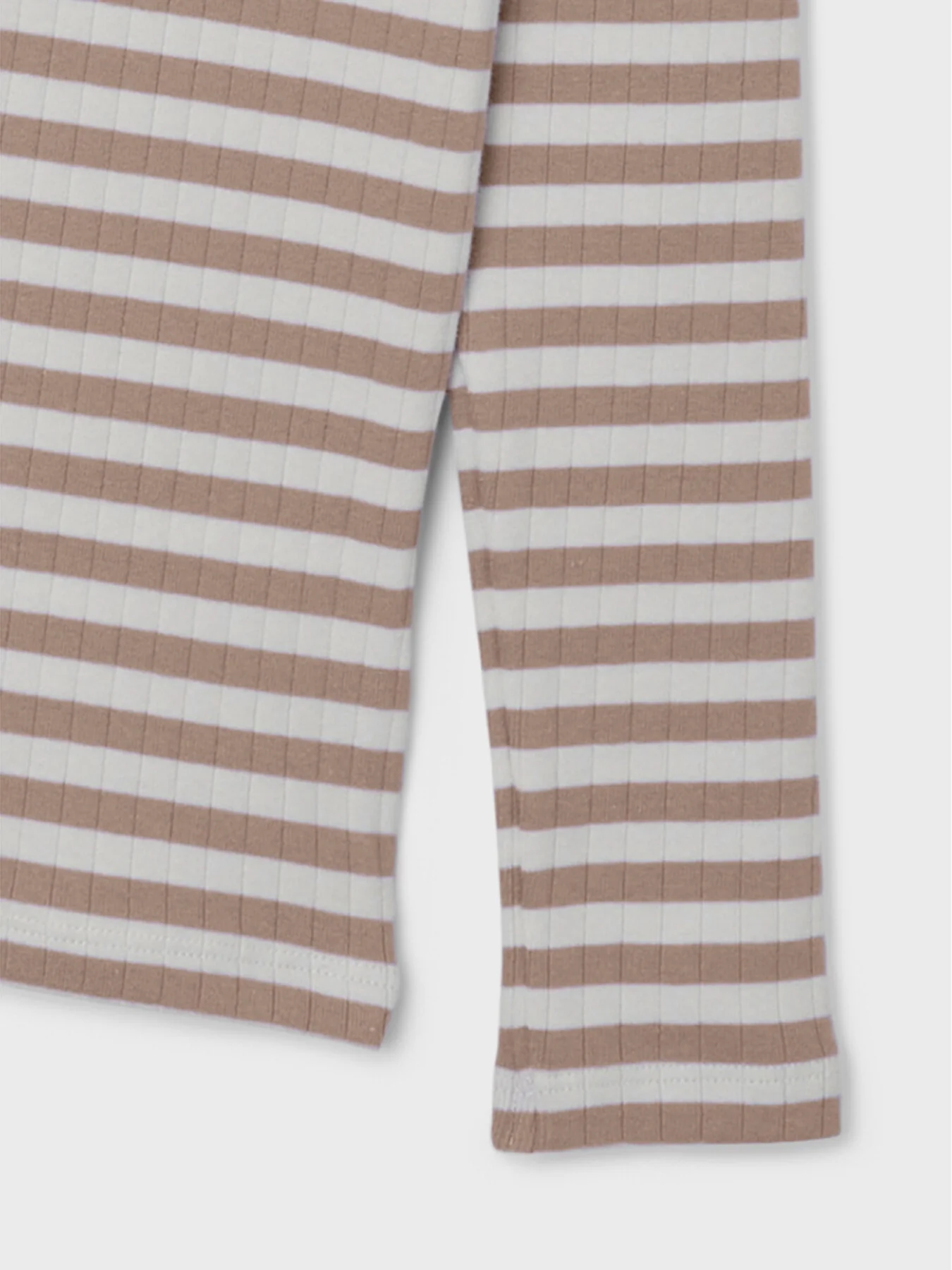 Kids’ Suraja Long Sleeve Stripe Top Brown - Image 4