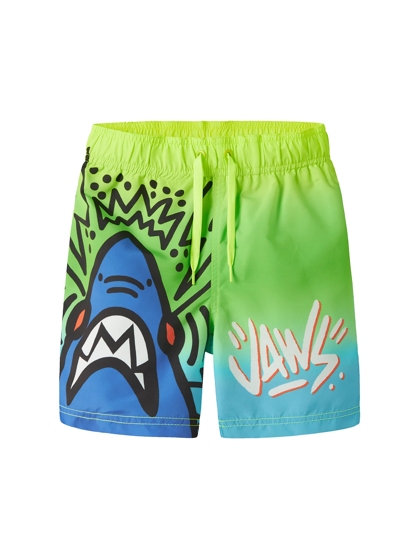 Kids’ Jaws Print Swim Shorts Multi