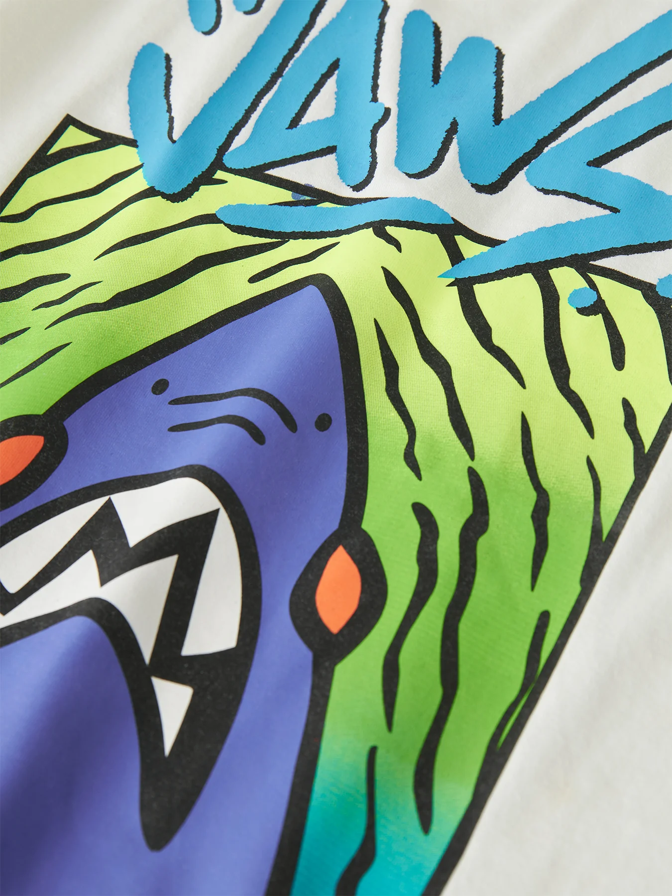 Kids’ Mateo Graphic T-Shirt White - Image 3