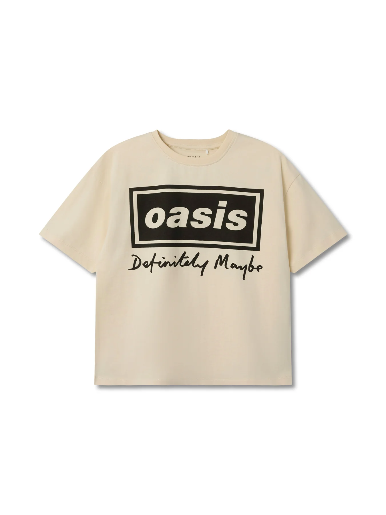 Kids’ Graphic Logo Relaxed Fit T-Shirt Cream