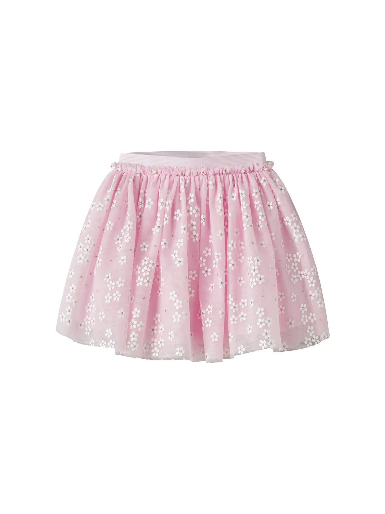 Kids’ Floral Skirt Pink