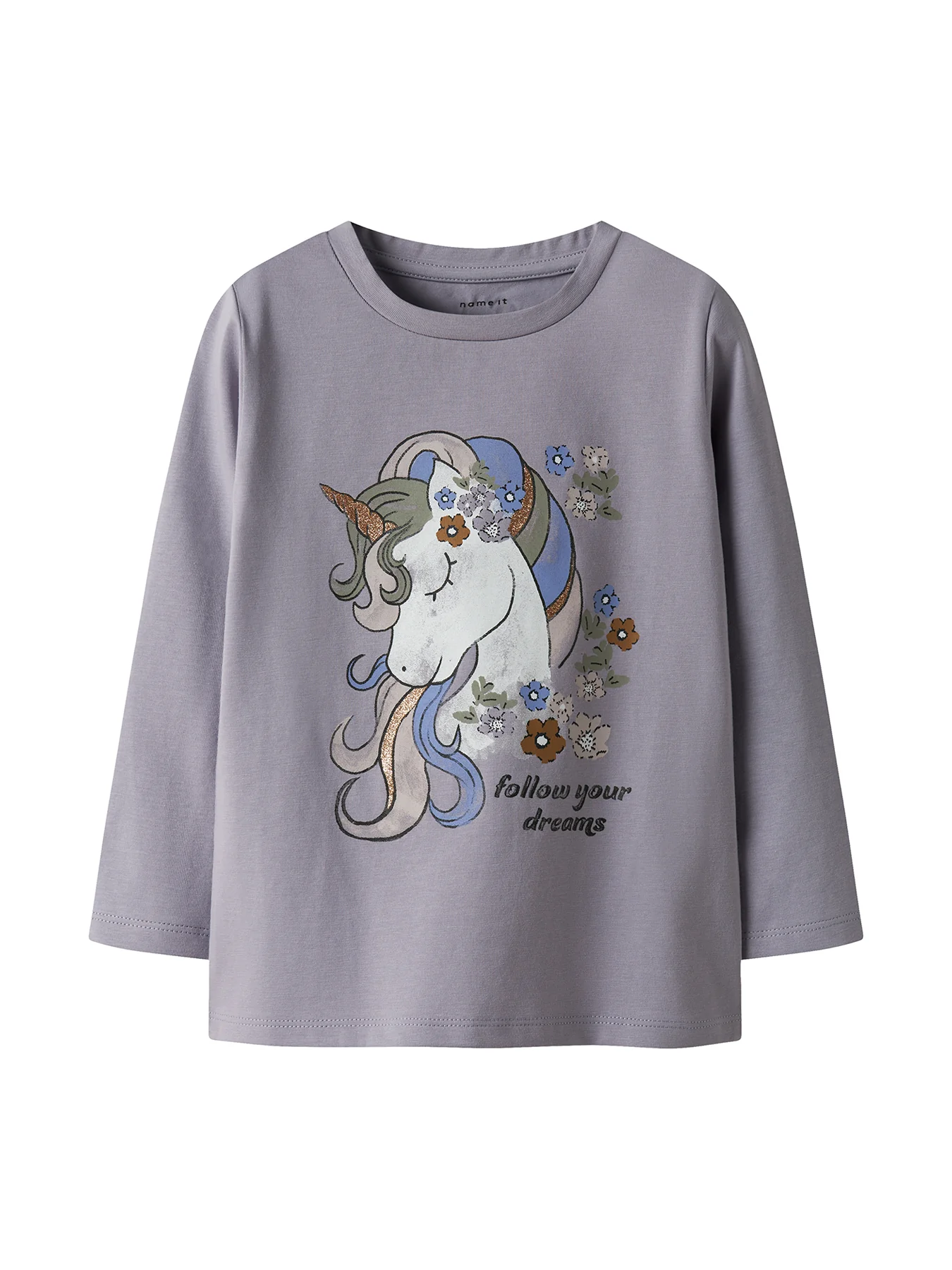 Kids’ Tulinea Long Sleeve Top Purple