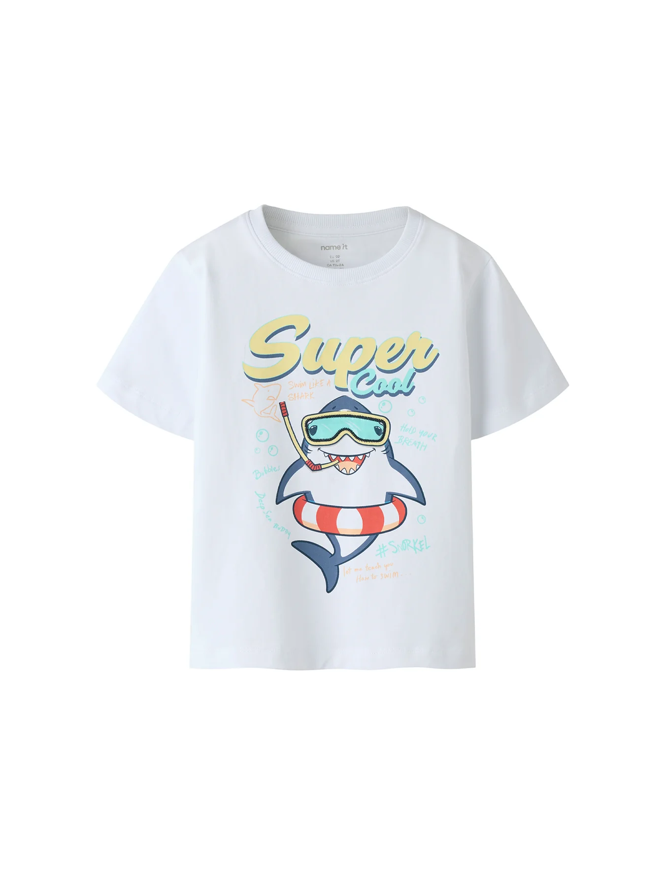 Kids' Short Sleeve T-Shirt White