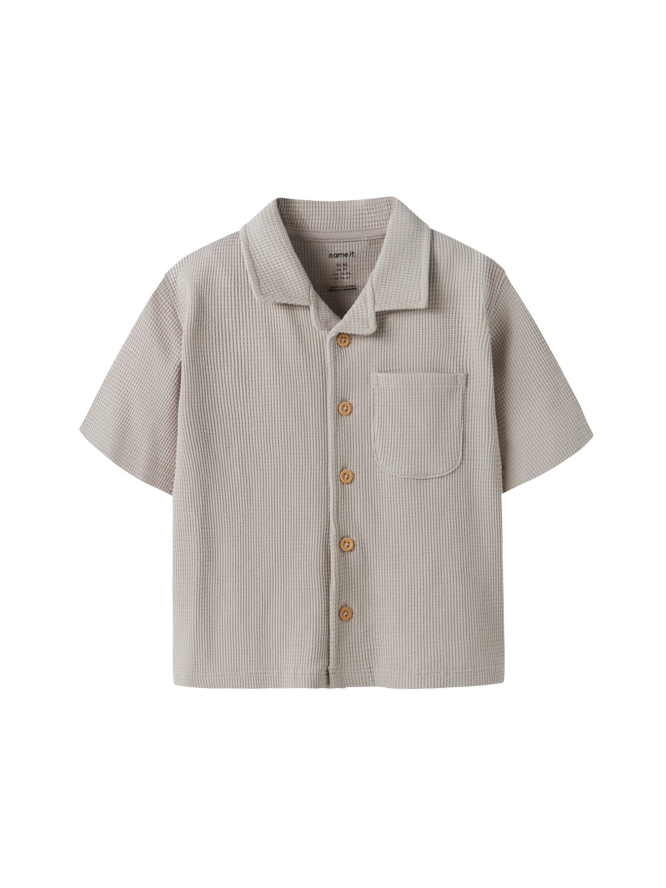 Kids’ Harve Short Sleeve Shirt Grey