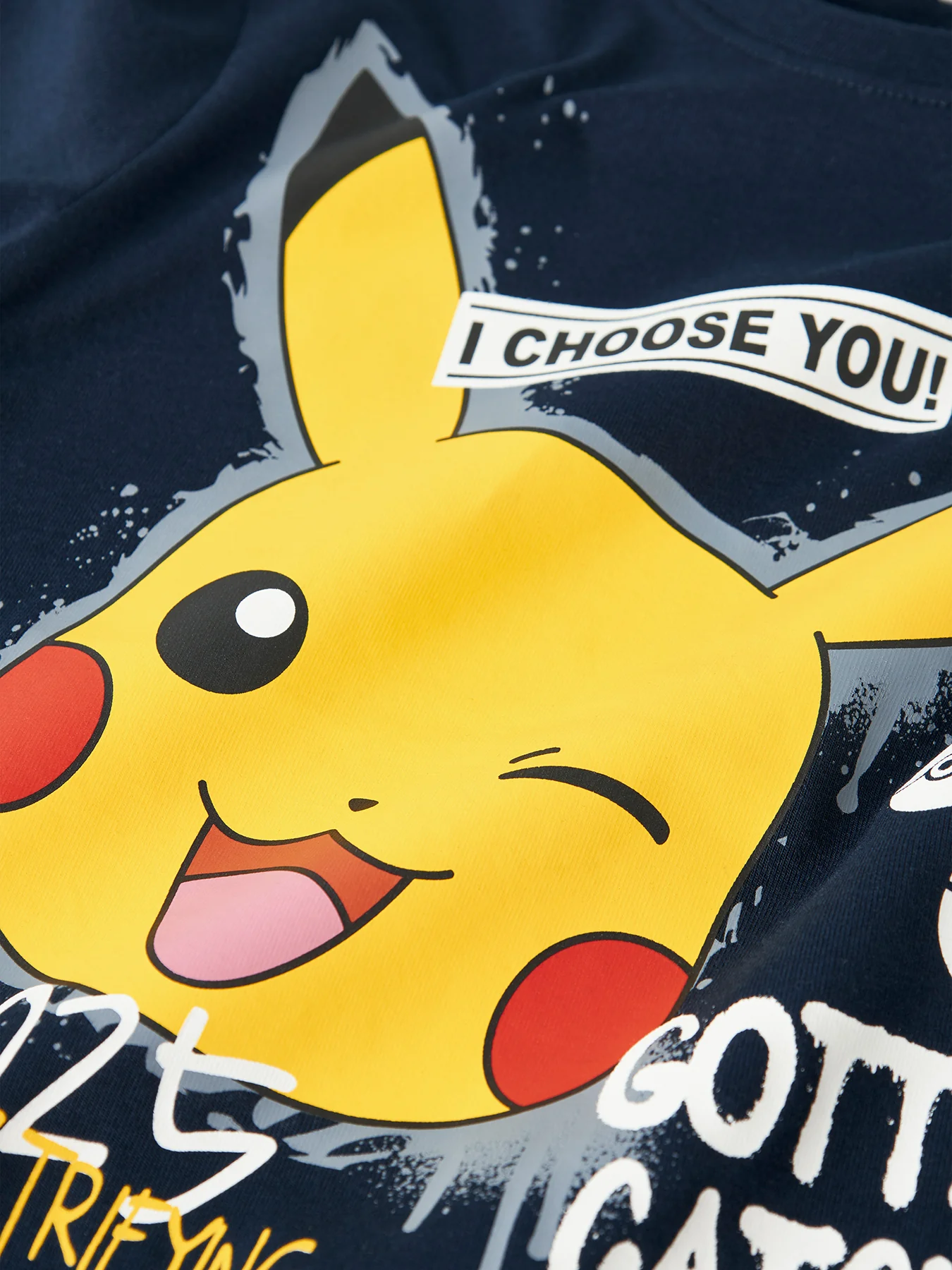 Kids' Pokémon Long Sleeve Top Grey - Image 6