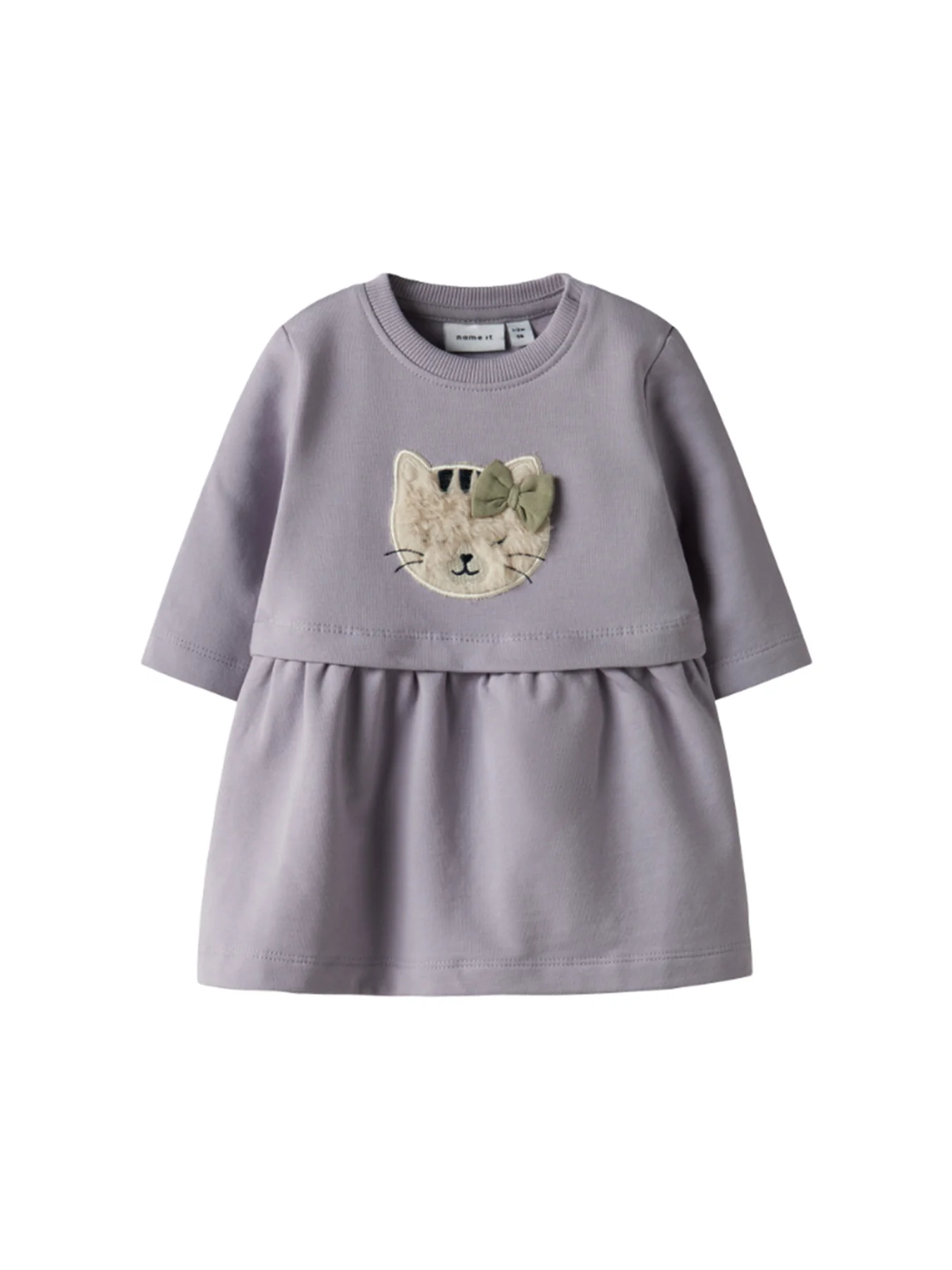 Baby Cathy Sweat Dress Purple