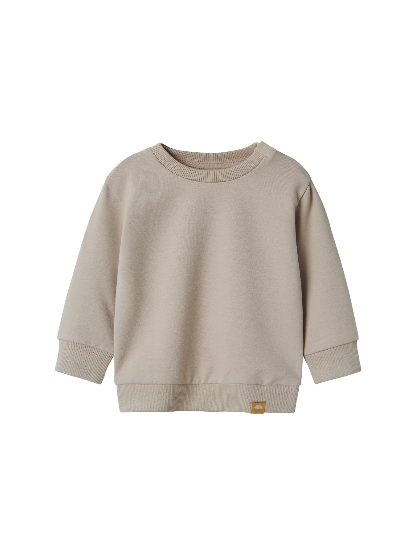 Baby Long Sleeve Sweatshirt Beige