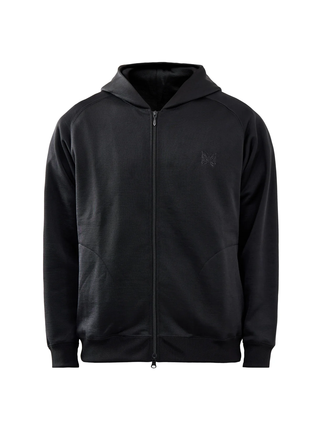 Zipped Hoodie Black