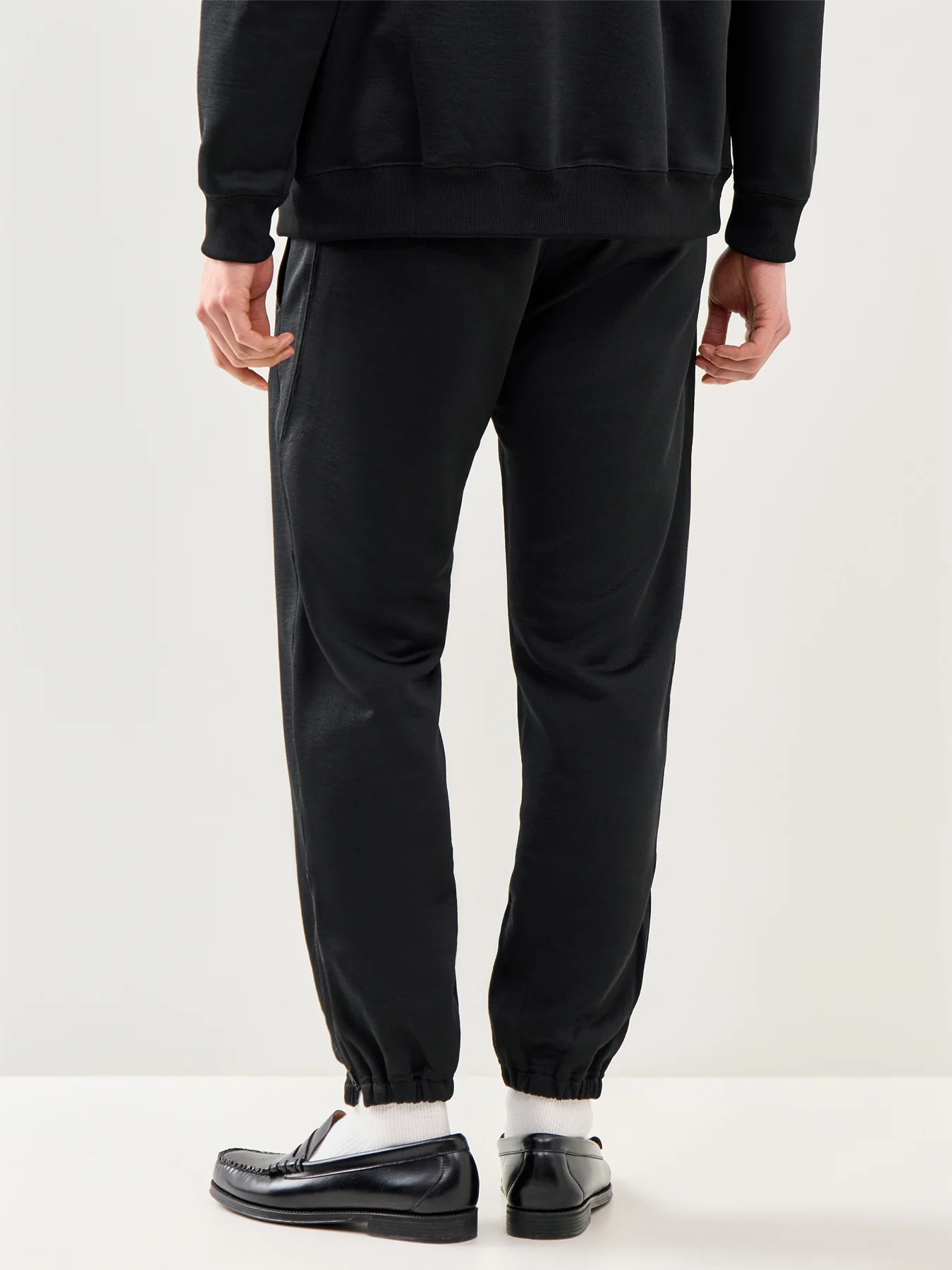Zipped Sweatpants Black - Image 5