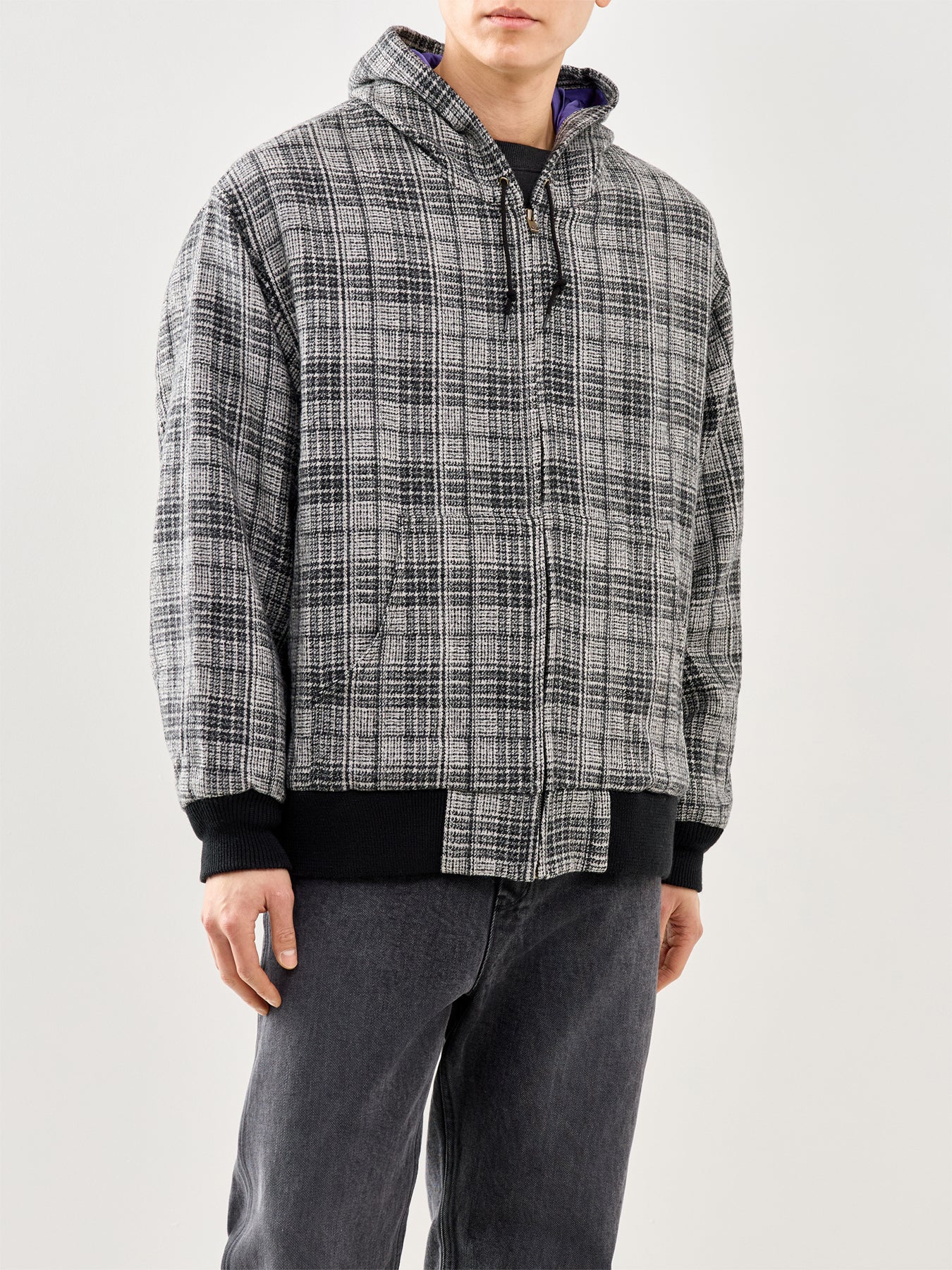 Zipped Hooded Jacket Multi - Image 4