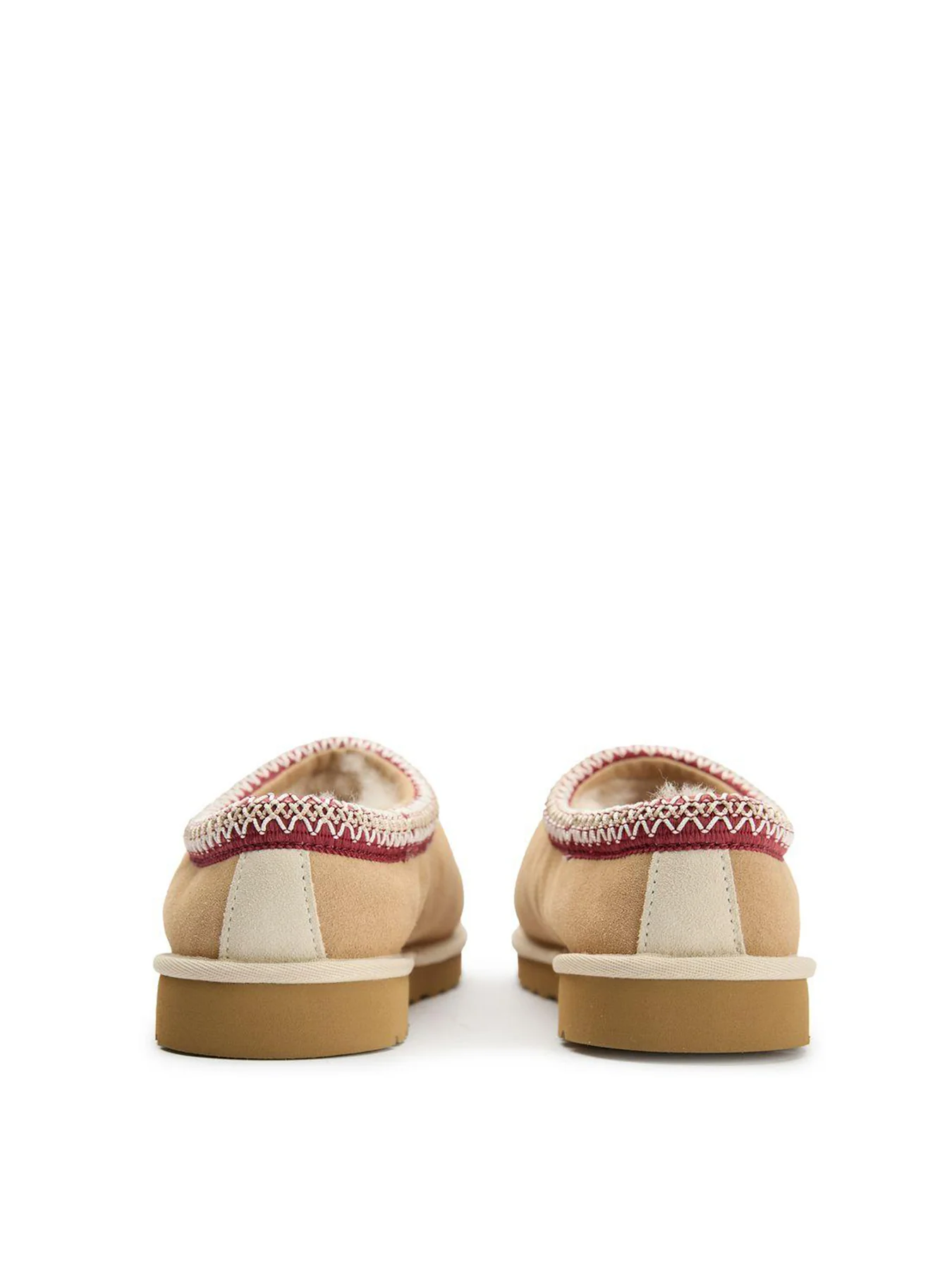 Mens Tasman Suede Slippers Chestnut - Image 3