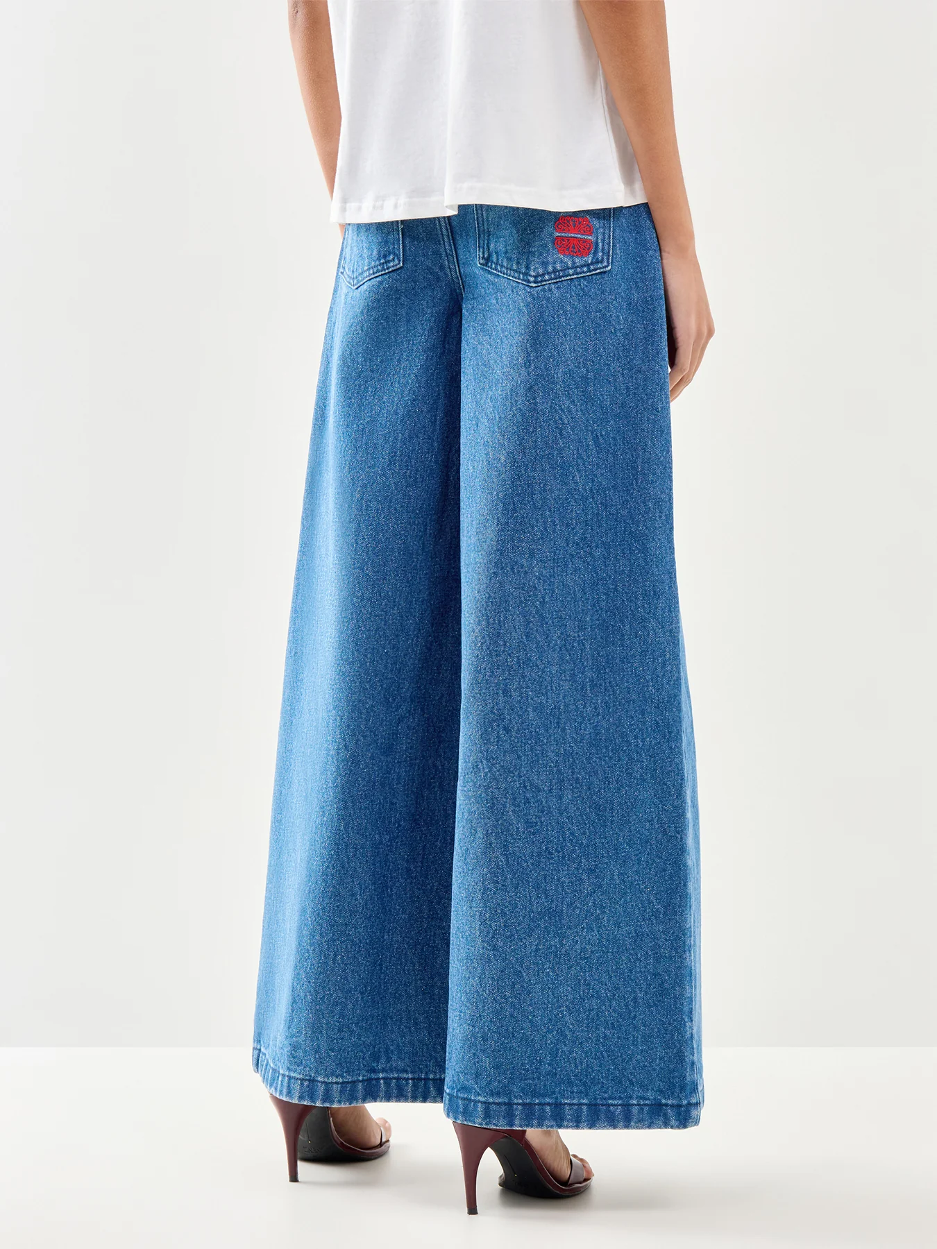 Palazzo Jan Jeans Blue - Image 5