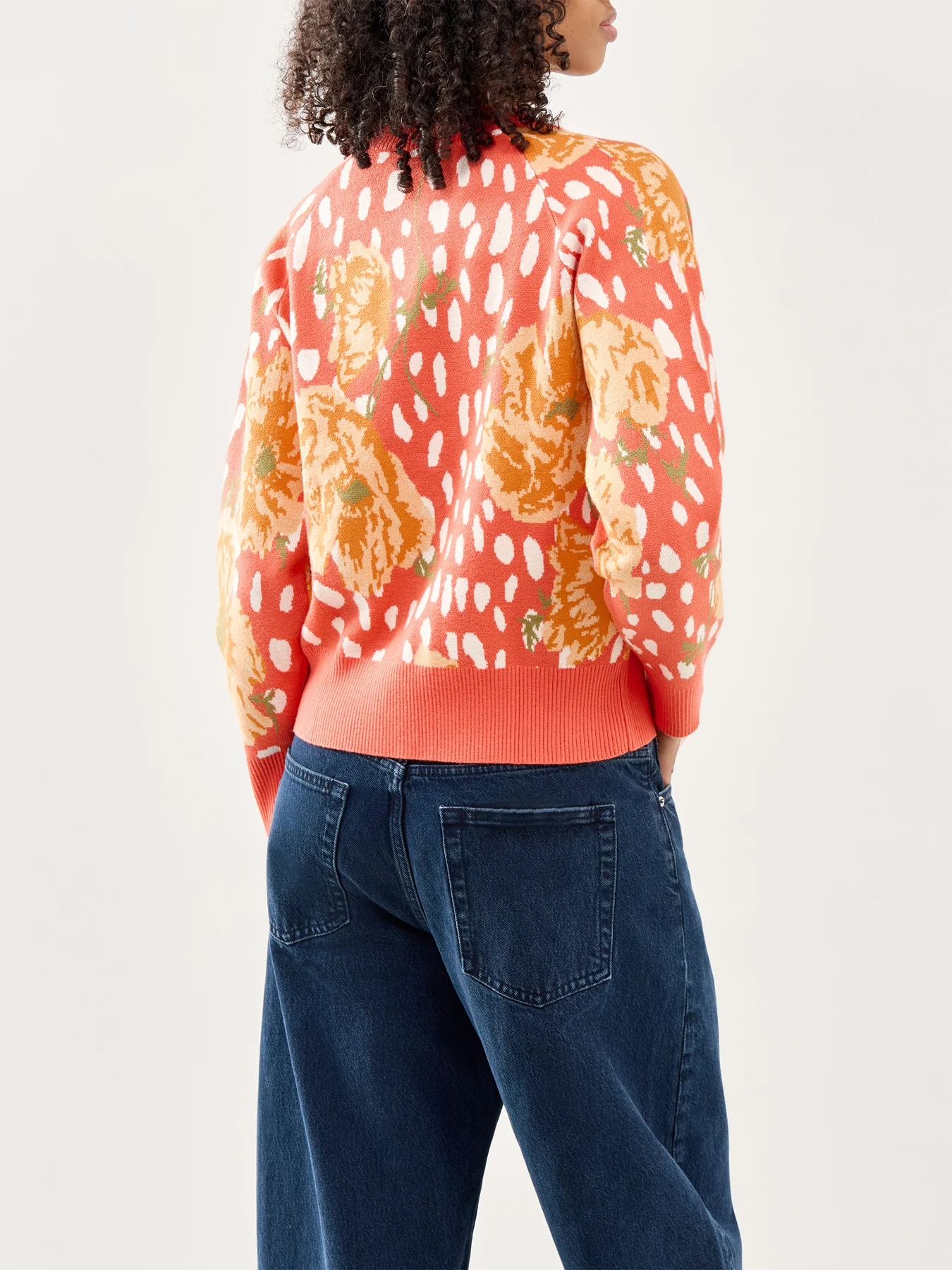 Coral Poppy Cardigan Pink - Image 5